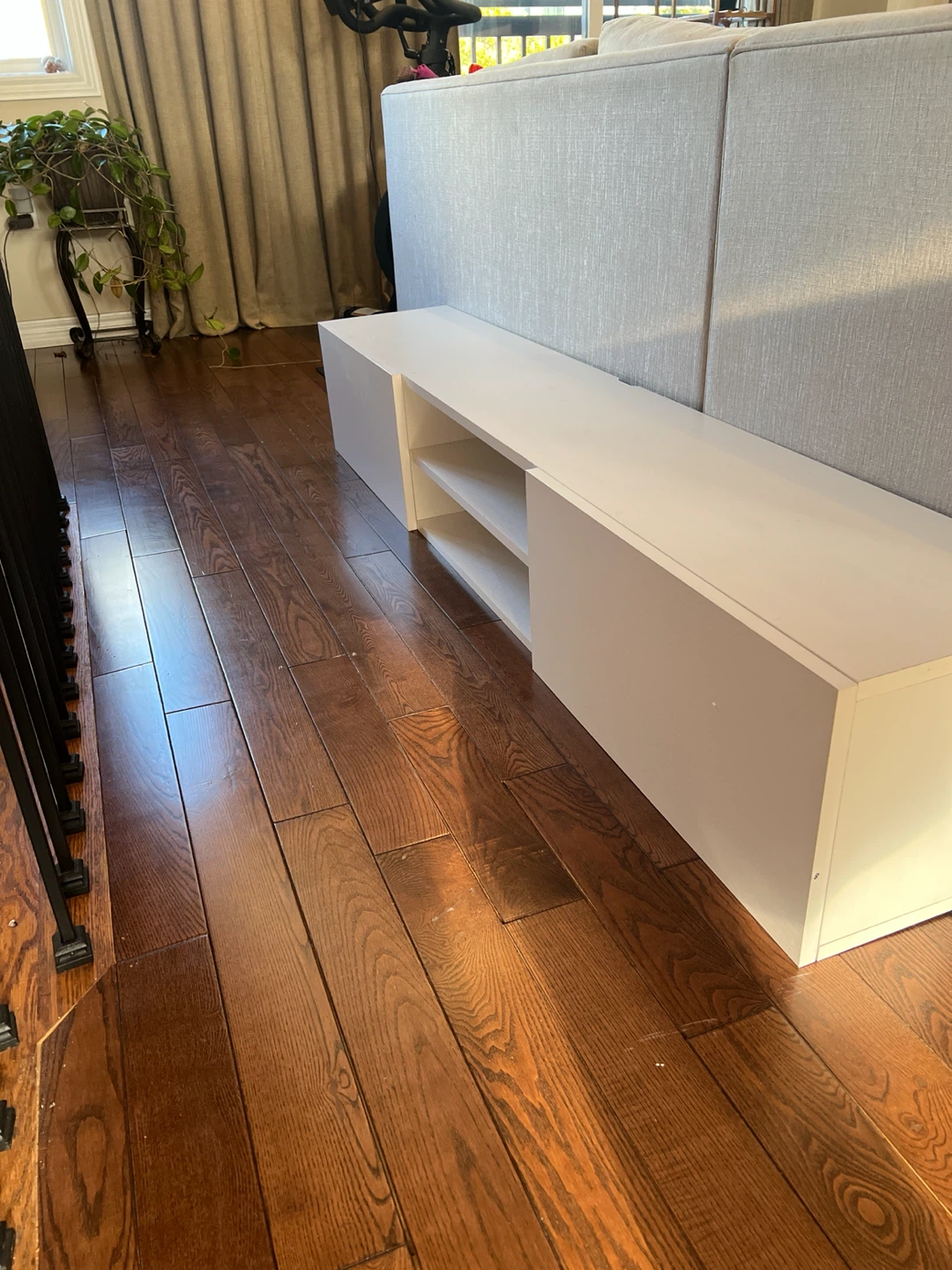 White Media Console - photo 5