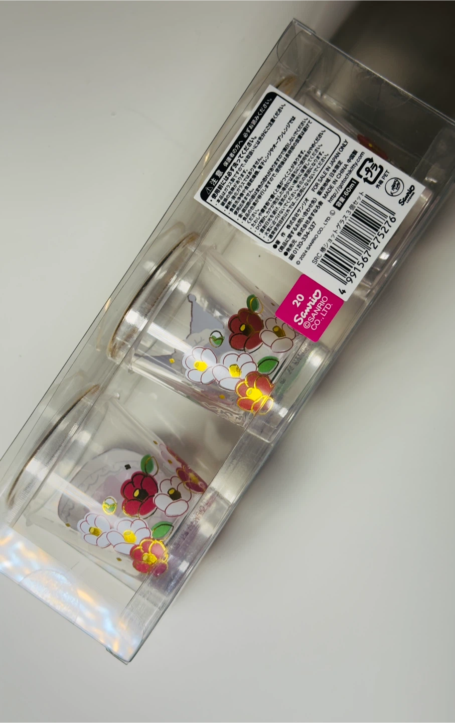 Sanrio Hello Kitty, My Melody, and Kuromi Shot Glass Set - photo 2