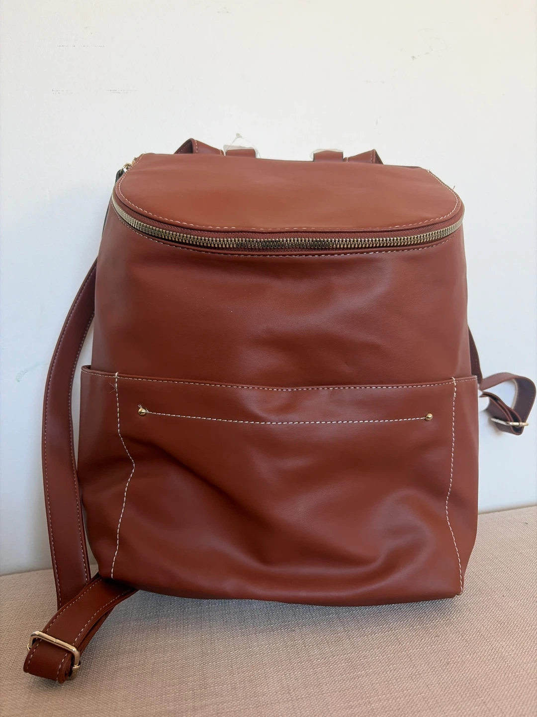 Time and Tru Brown Backpack