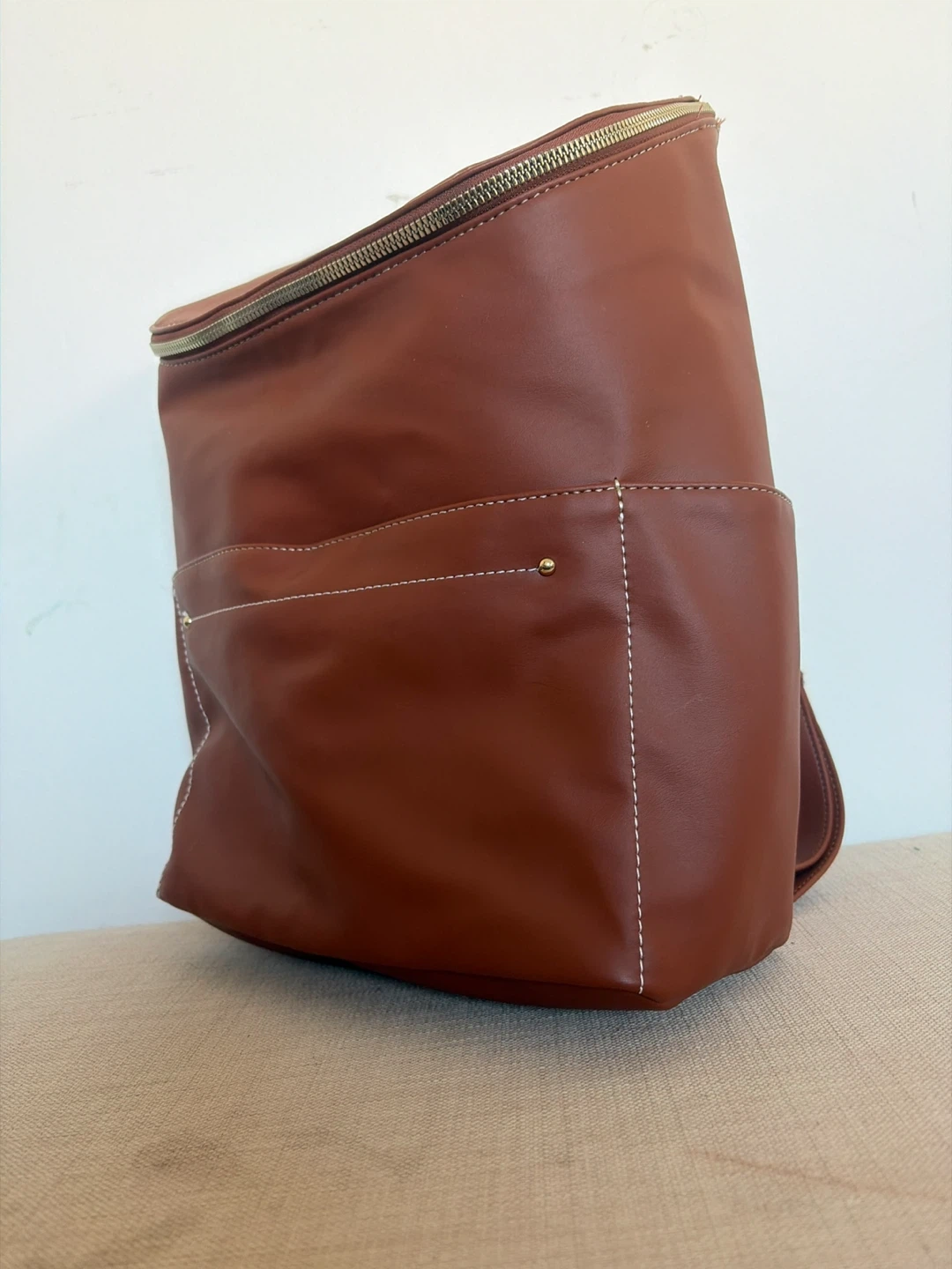 Time and Tru Brown Backpack - photo 3
