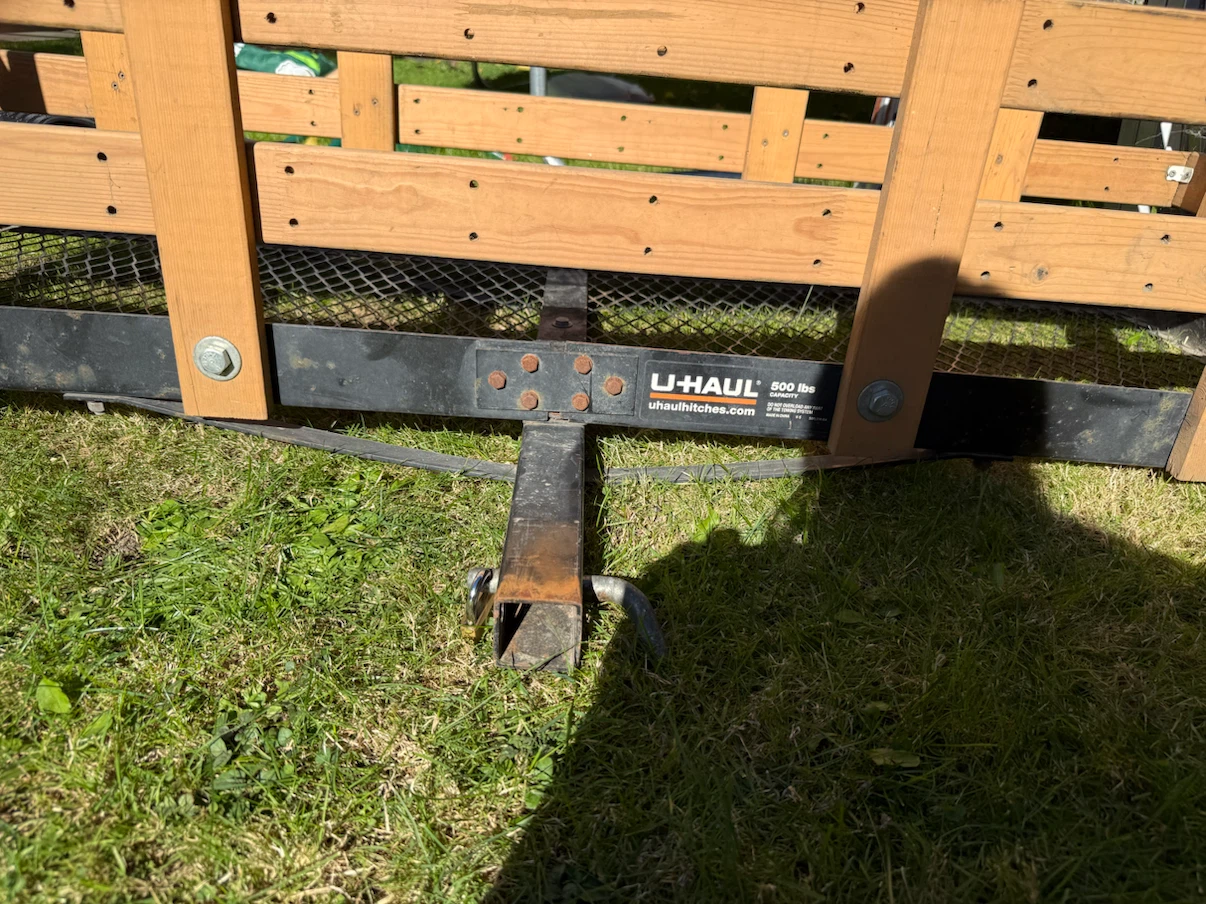 Hitch-Mounted Cargo Carrier with Built-In Sides - photo 3