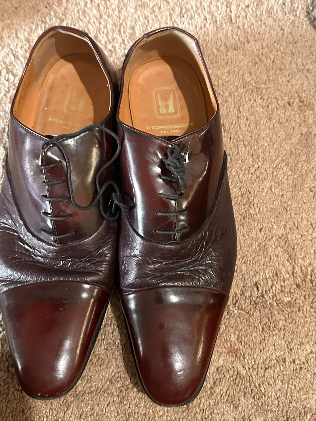 Moreschi Men's Leather Dress Shoes