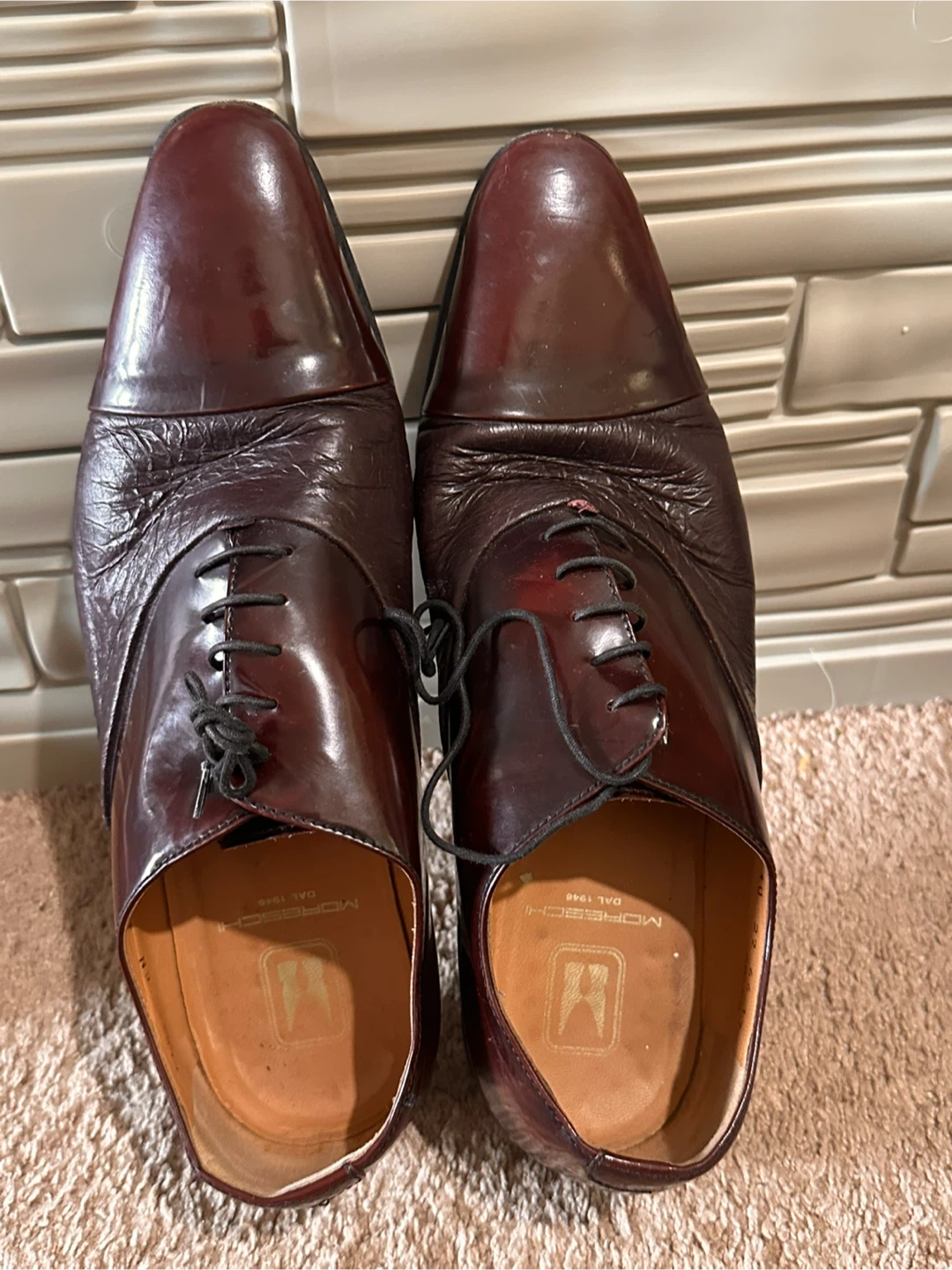 Moreschi Men's Leather Dress Shoes - photo 2