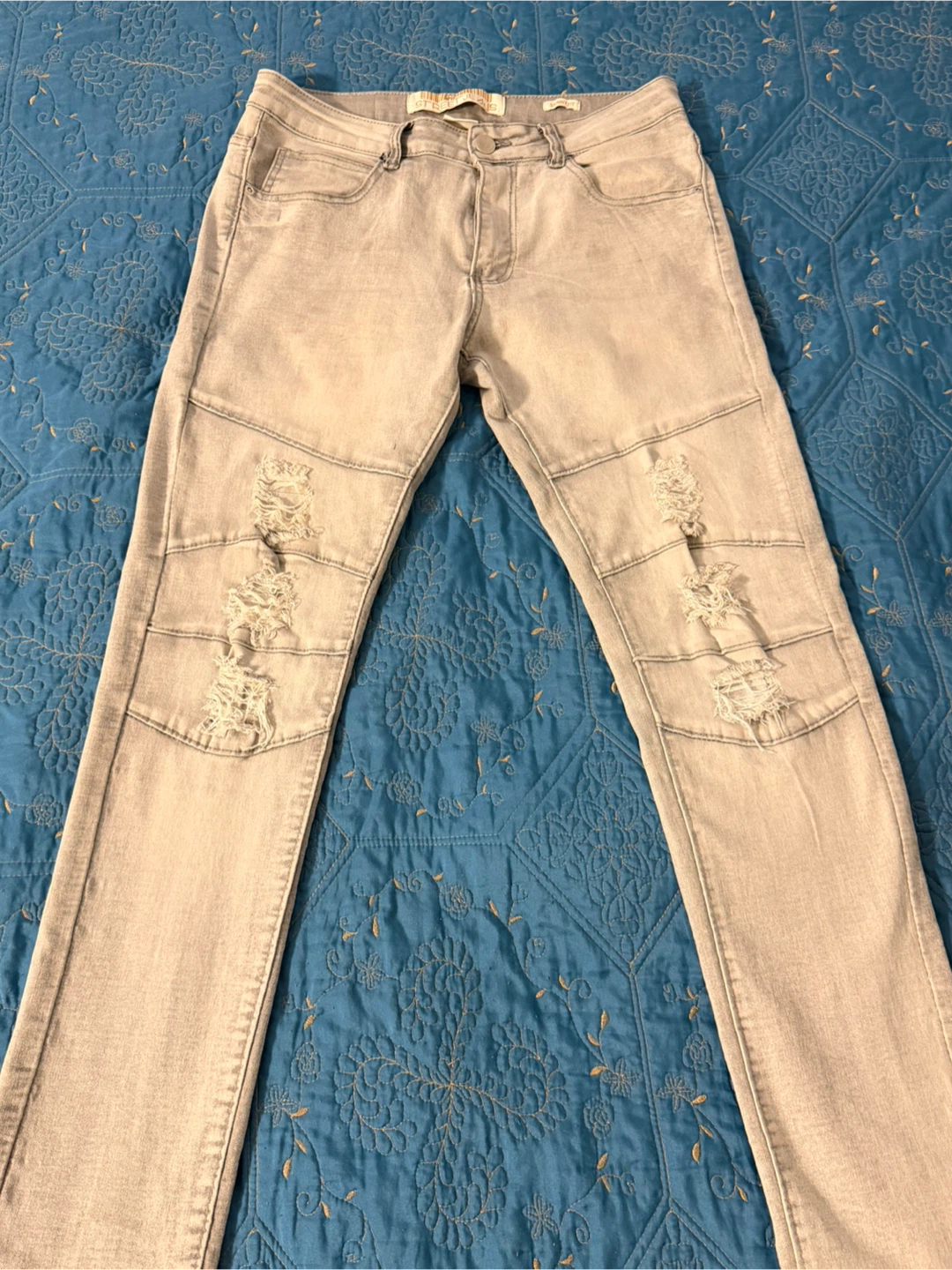 Street Jeans Distressed Skinny Jeans Size 32