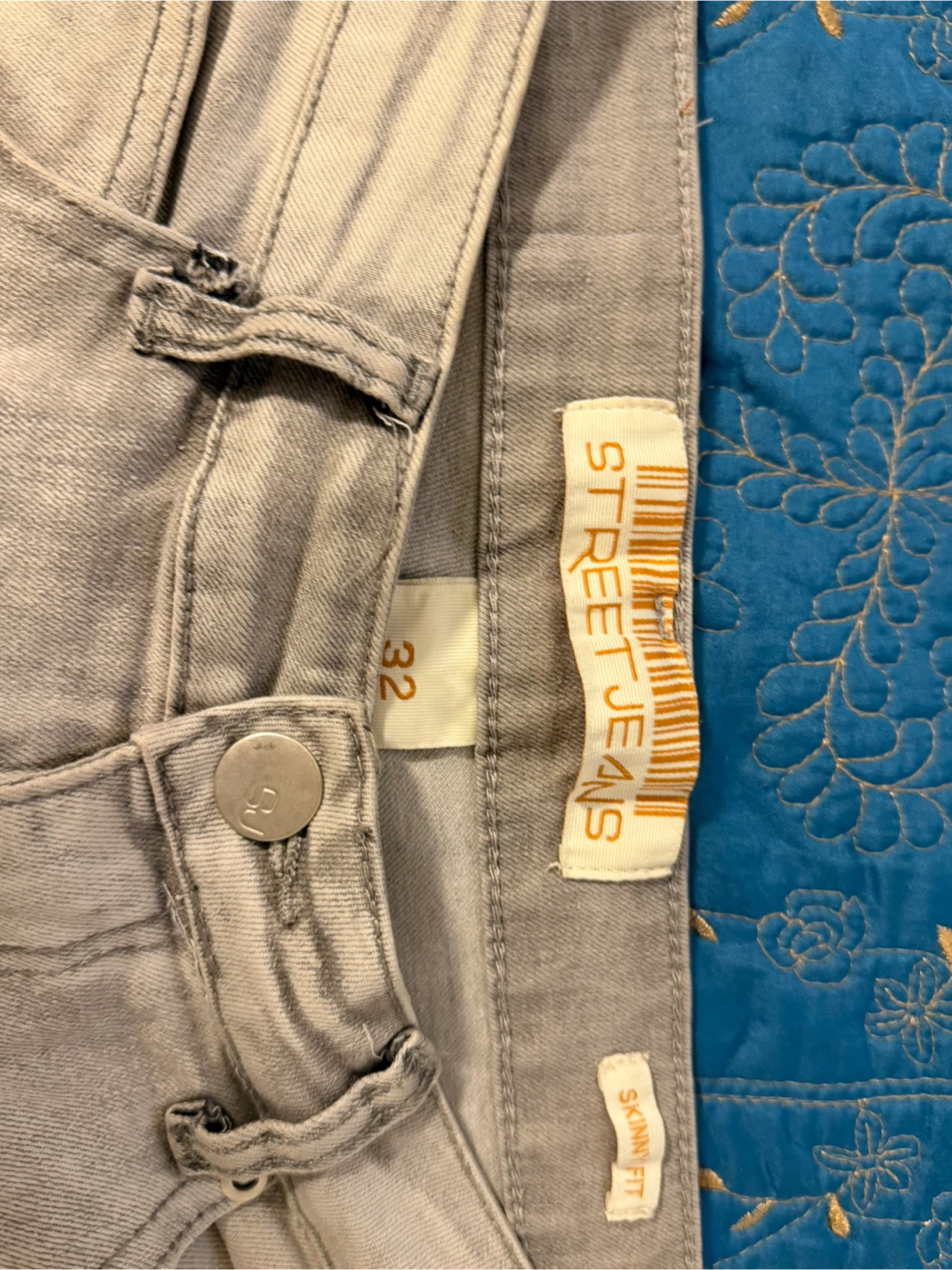 Street Jeans Distressed Skinny Jeans Size 32 - photo 5
