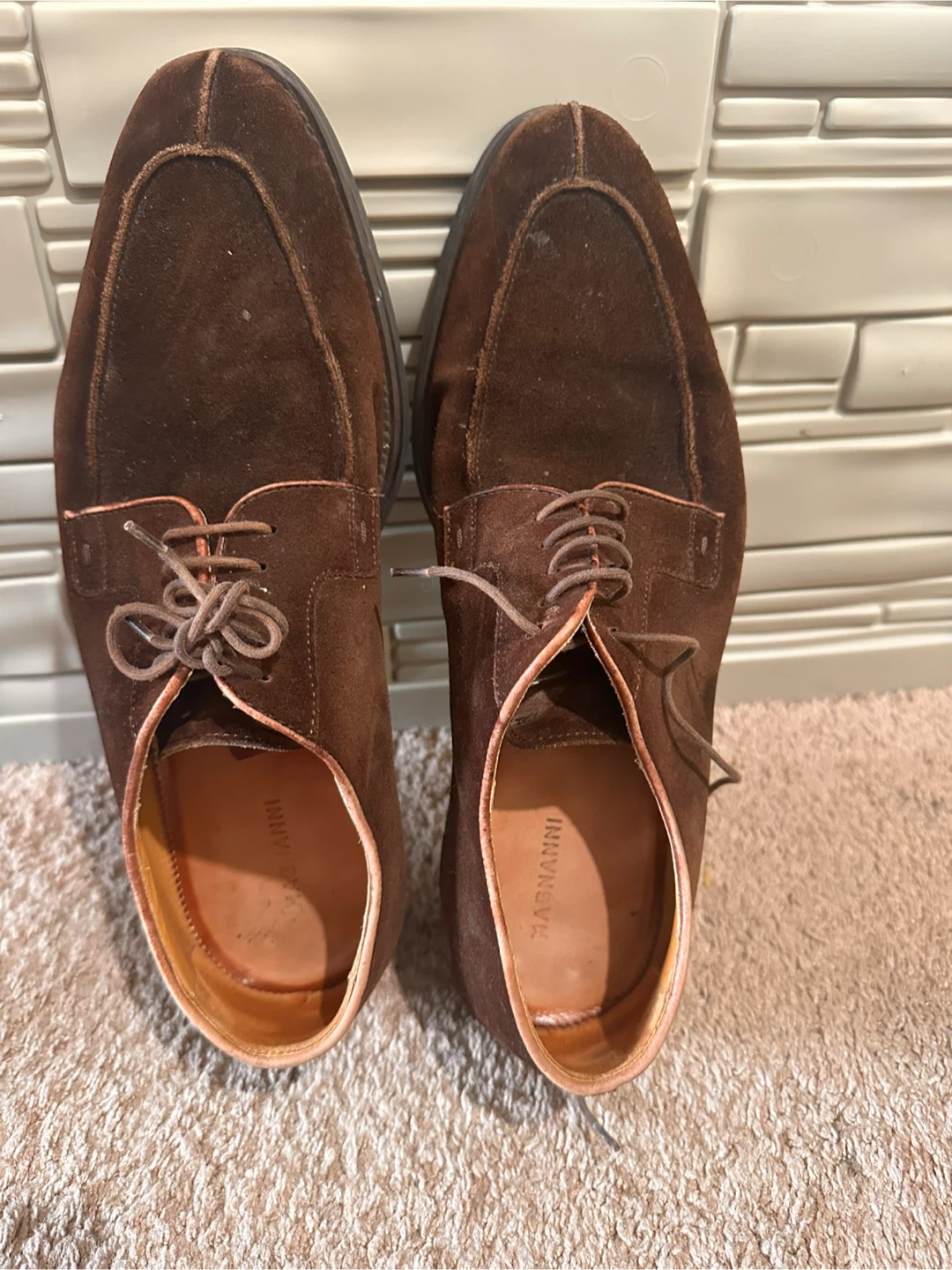 Magnanni Brown Suede Shoes
