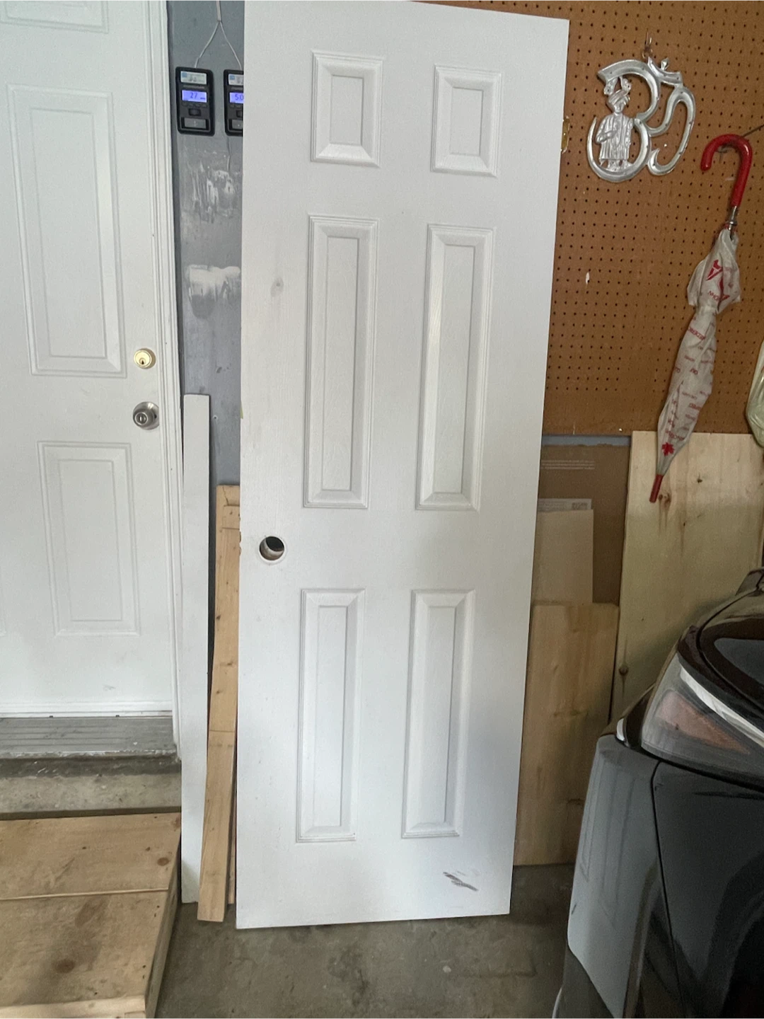 White 6-Panel Interior Door