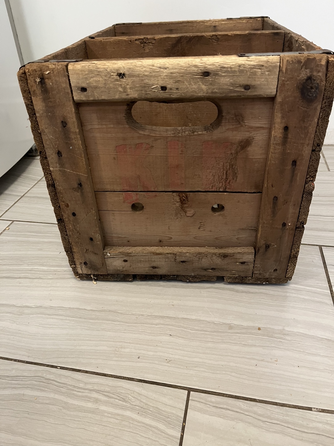 Vintage KIK Wood Soda Crate - photo 2