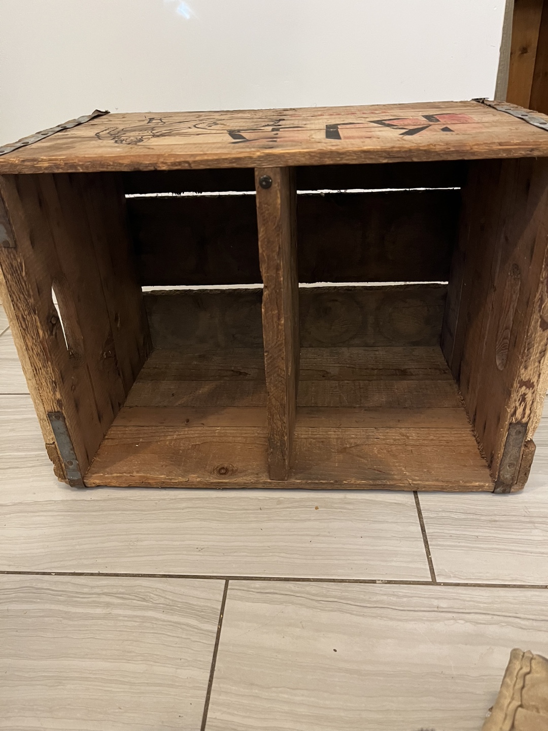 Vintage KIK Wood Soda Crate - photo 5