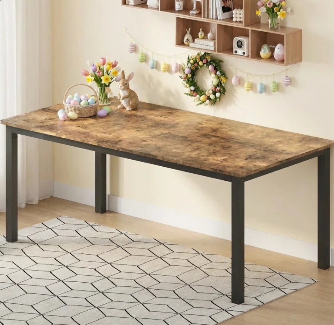 Rustic Industrial Dining Table
