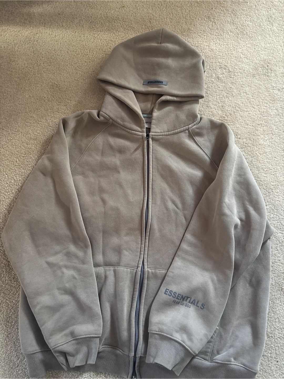 Fear of God Essentials Full-Zip Hoodie