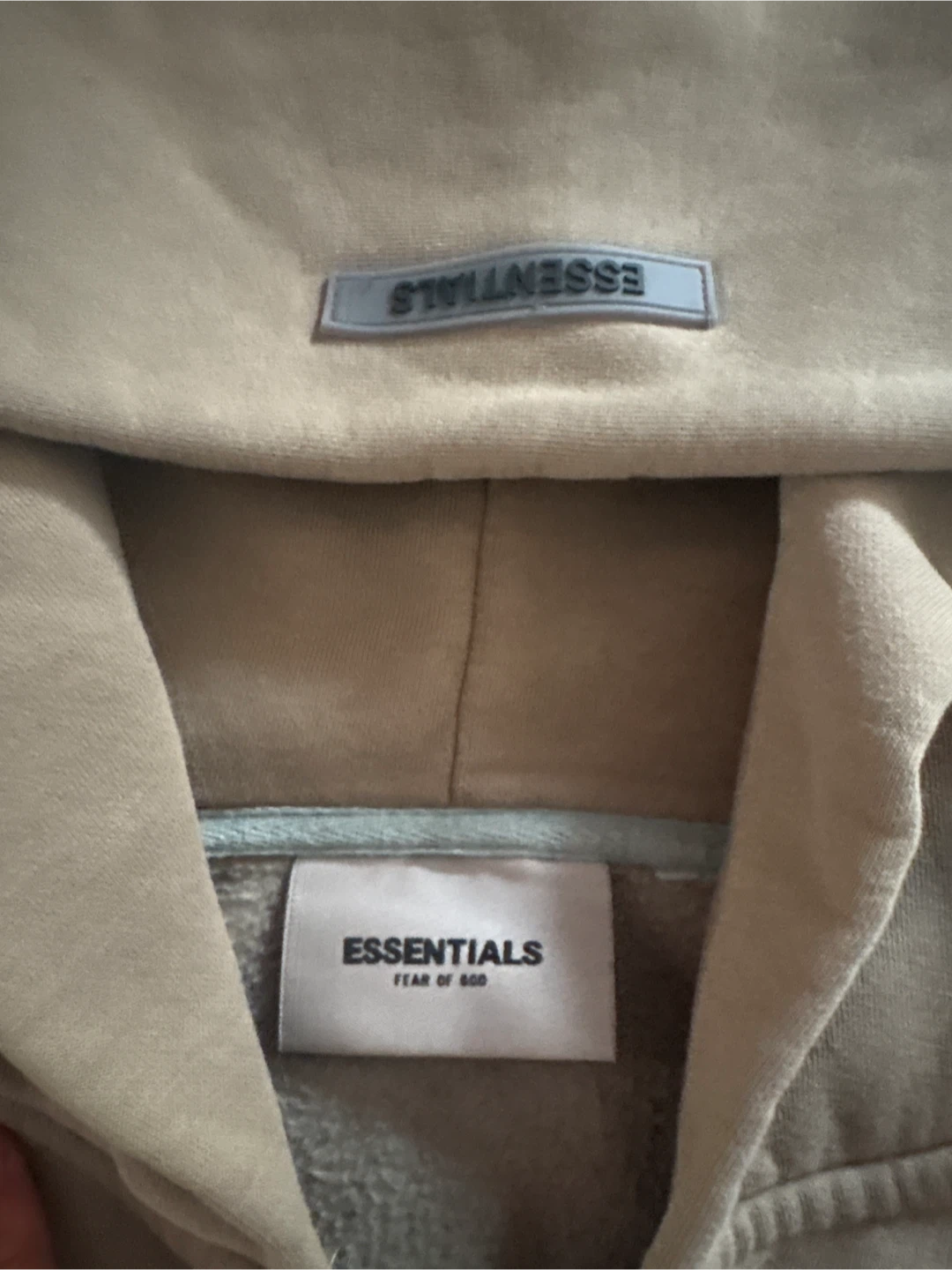 Fear of God Essentials Full-Zip Hoodie - photo 2