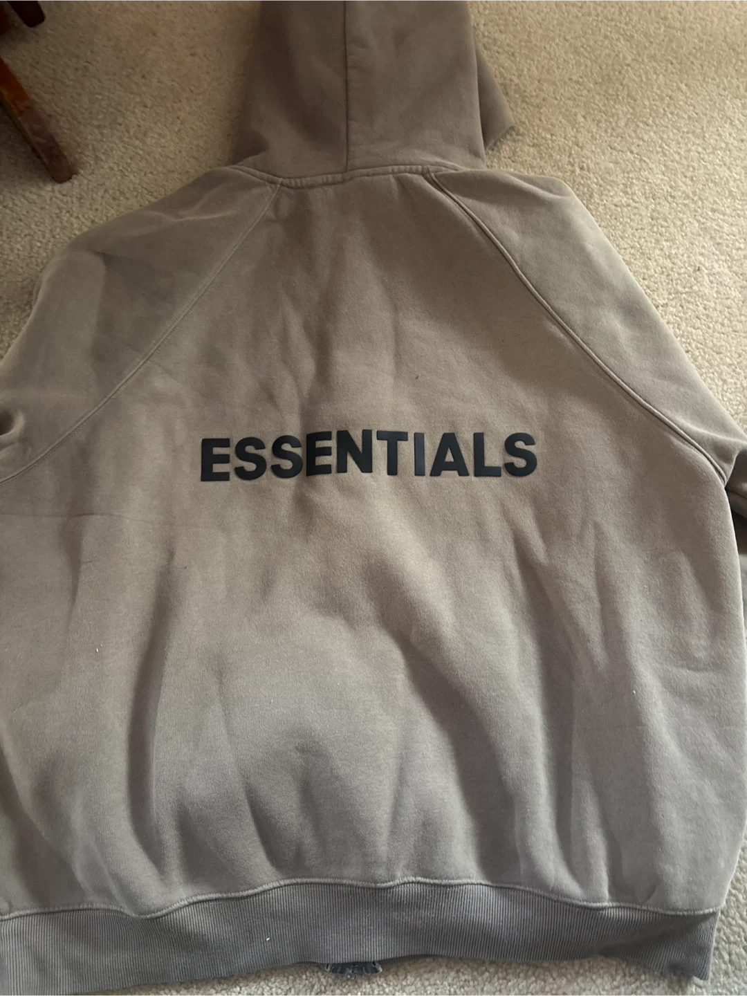 Fear of God Essentials Full-Zip Hoodie - photo 3