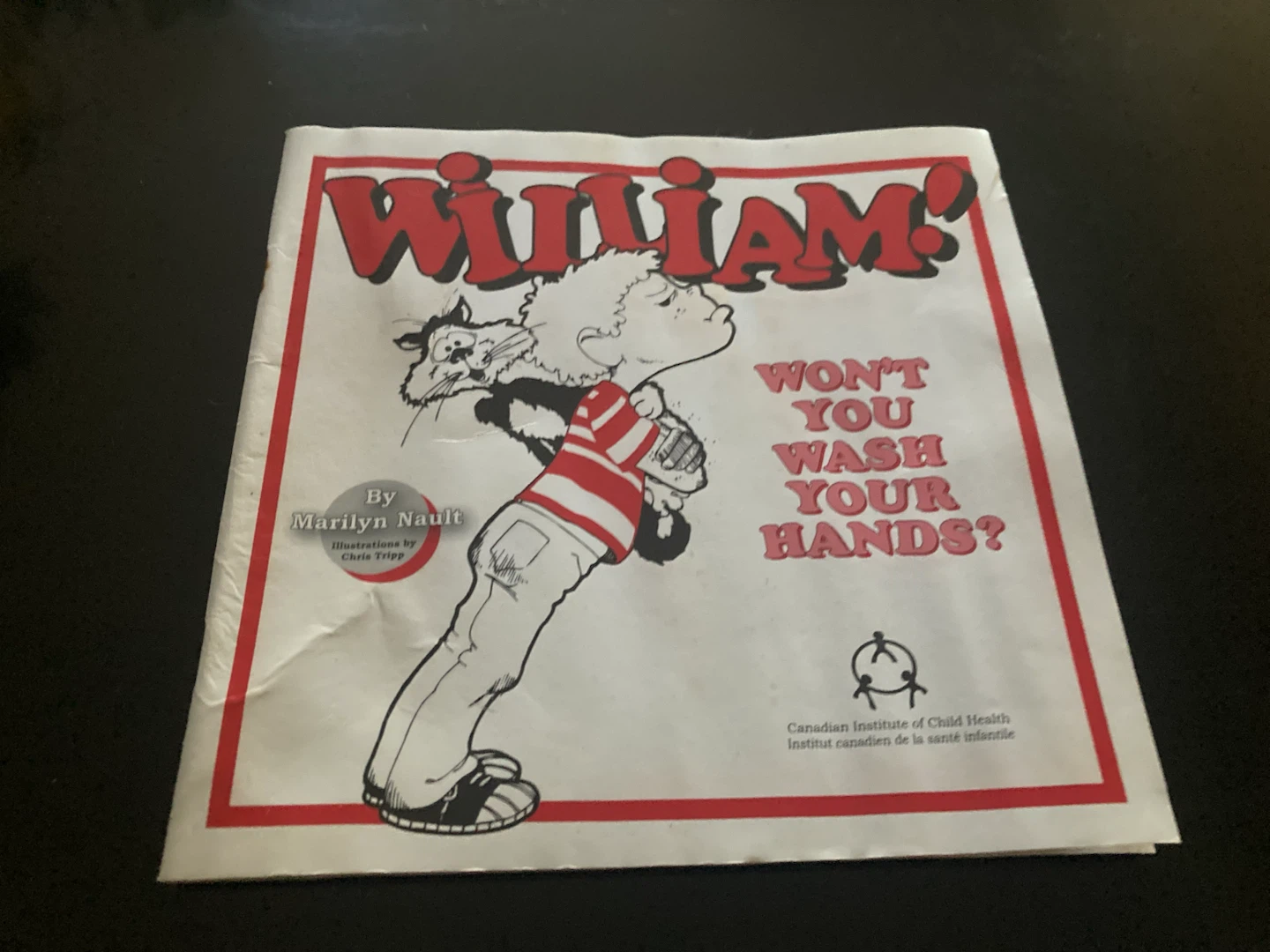 William! Won't You Wash Your Hands? Children's Book