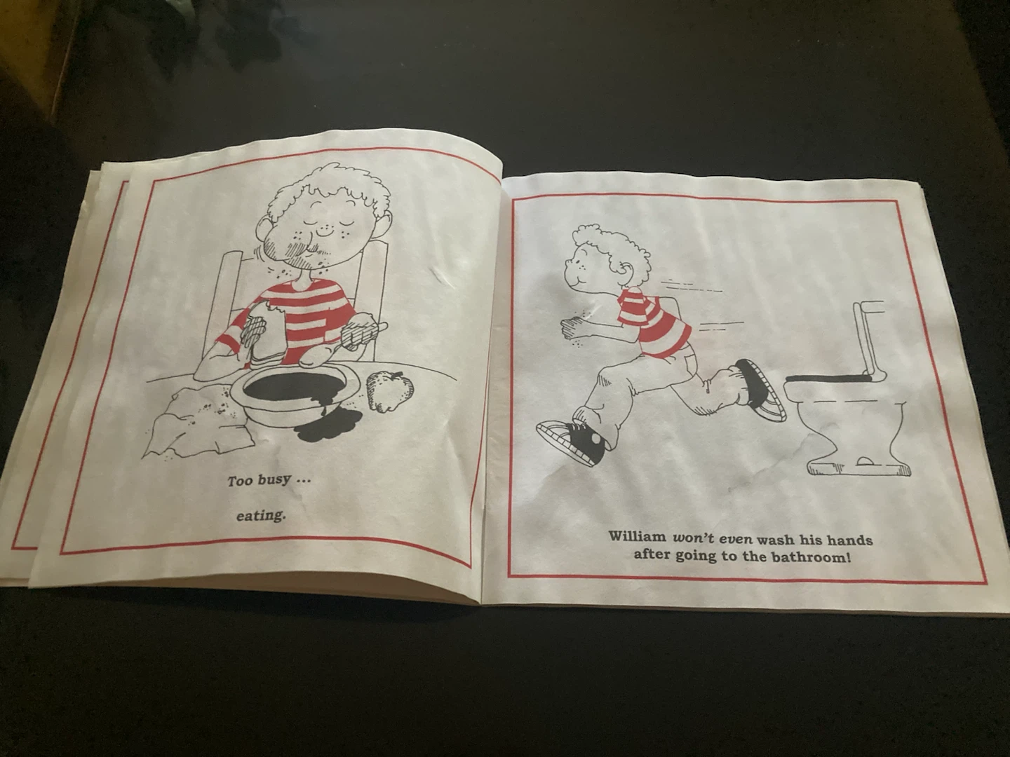 William! Won't You Wash Your Hands? Children's Book - photo 3