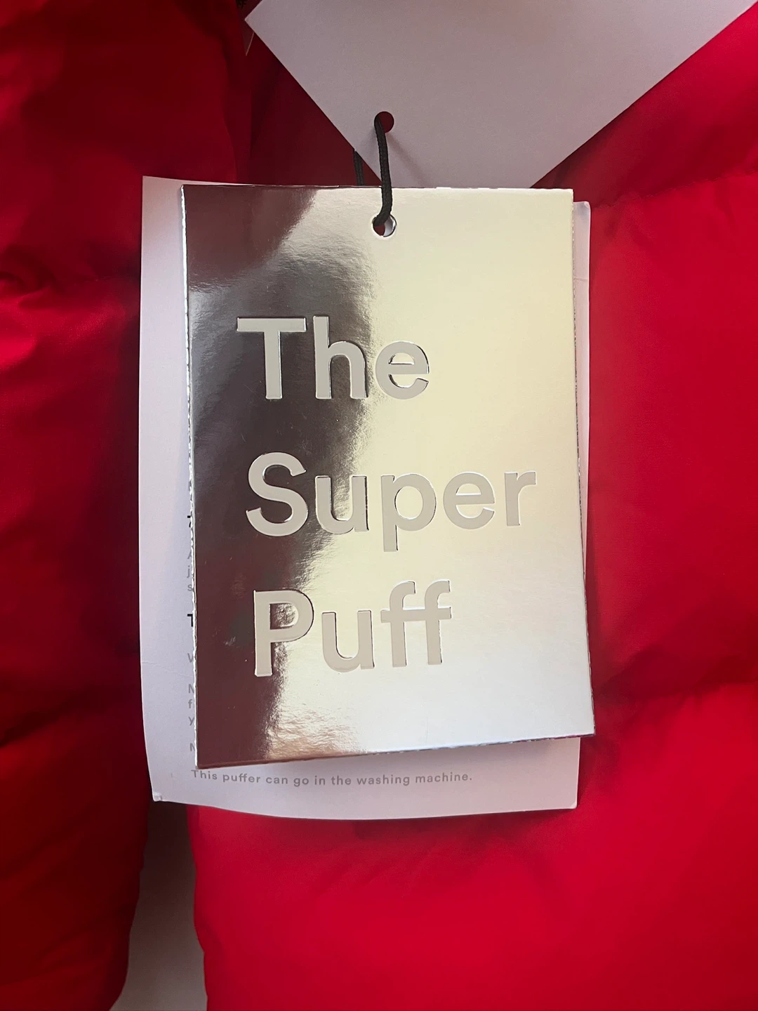 Tna The Super Puff Jacket - Red - Size Large - photo 2