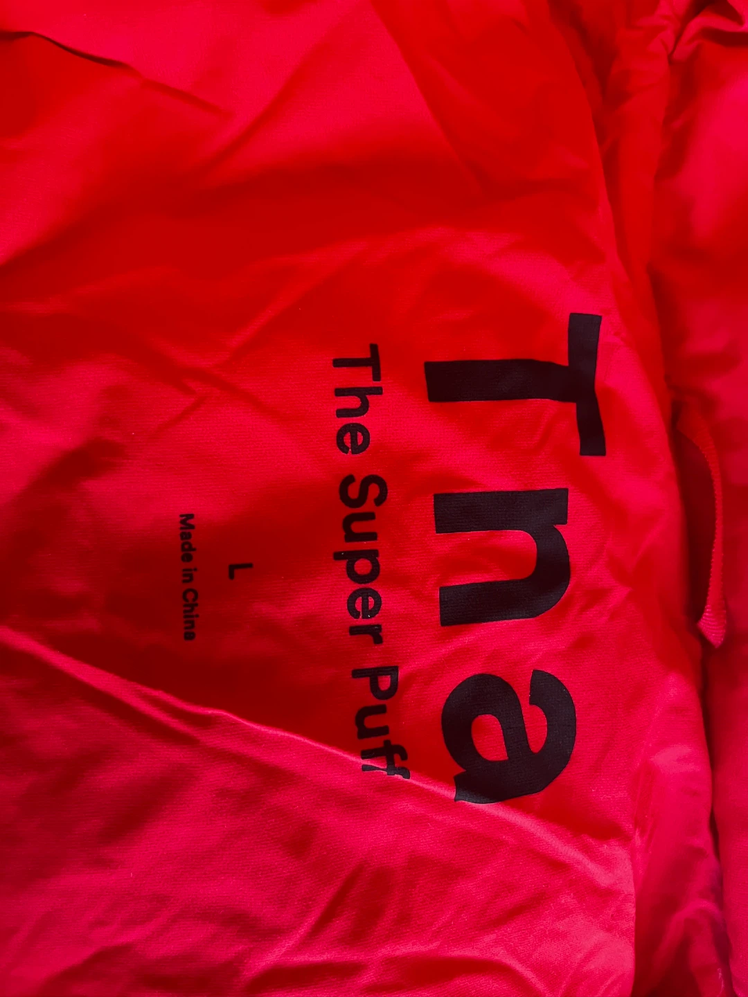 Tna The Super Puff Jacket - Red - Size Large - photo 5