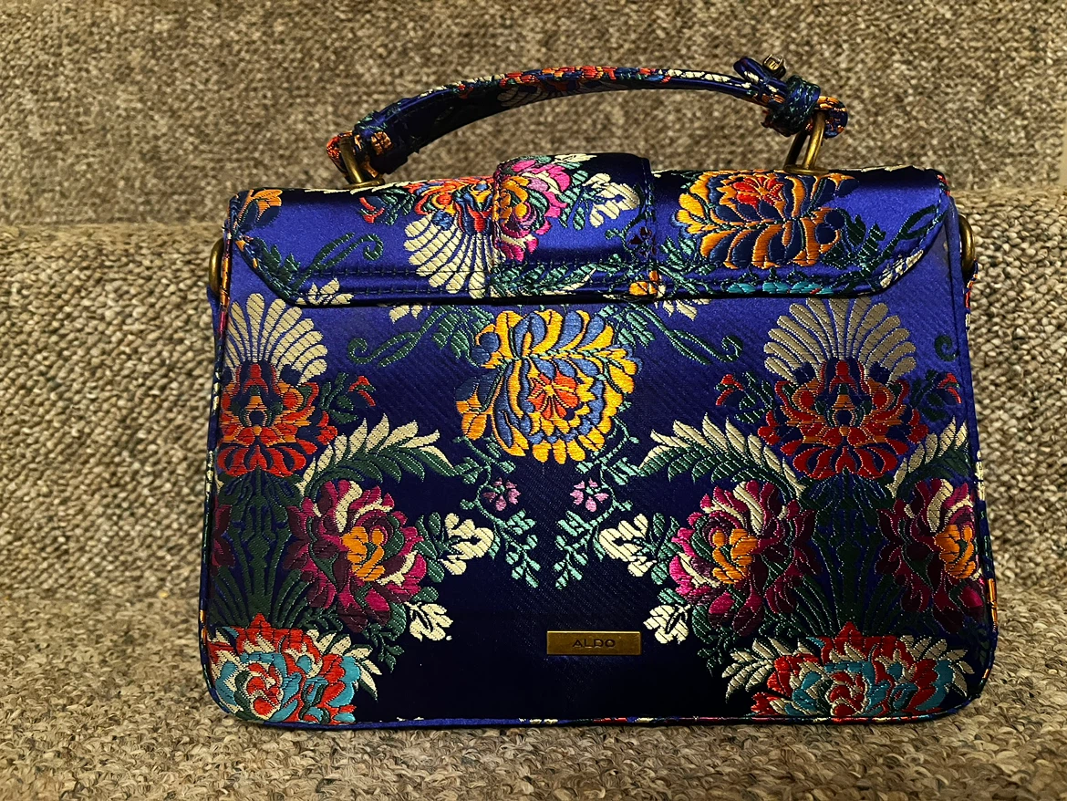 ALDO Floral Satin Handbag - photo 2