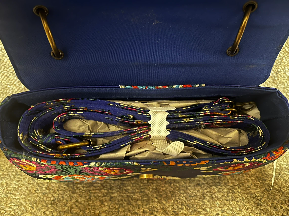 ALDO Floral Satin Handbag - photo 4