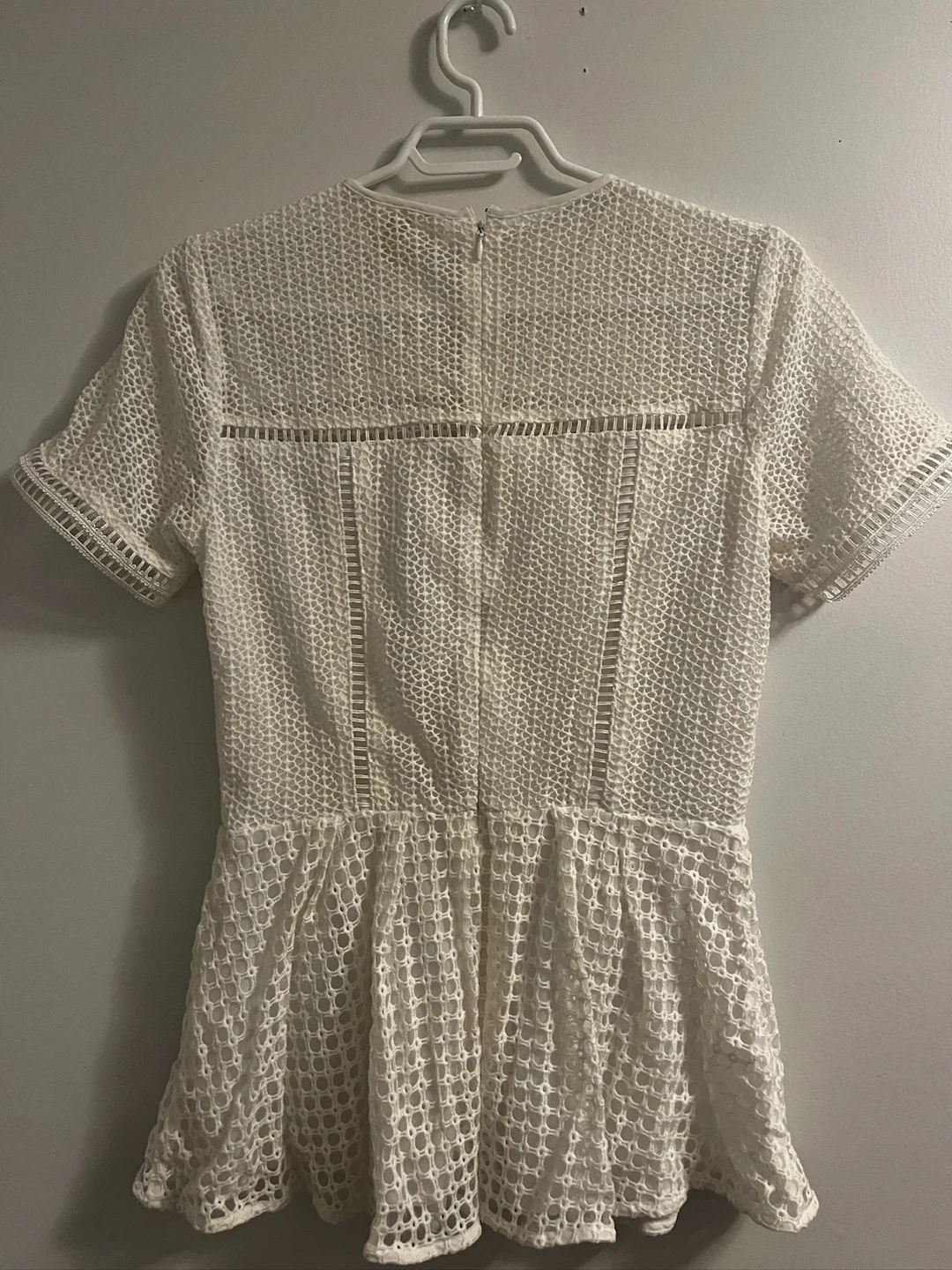 Michael Michael Kors white crochet top - photo 2