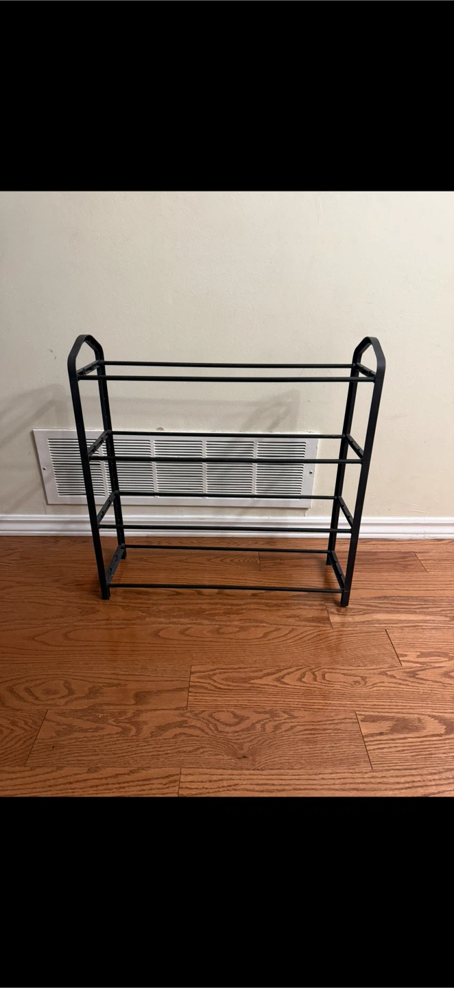 4-Tier Shoe Rack: 8-12 shoes - photo 2