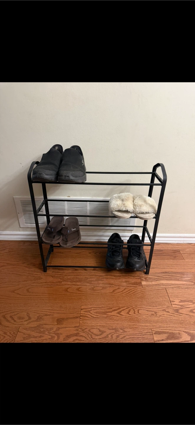 4-Tier Shoe Rack: 8-12 shoes - photo 4