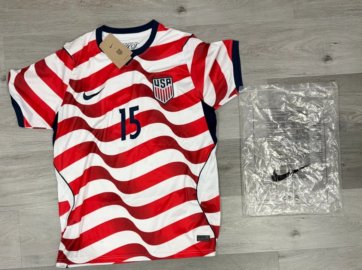 Two Nike National Soccer Jerseys NEW!