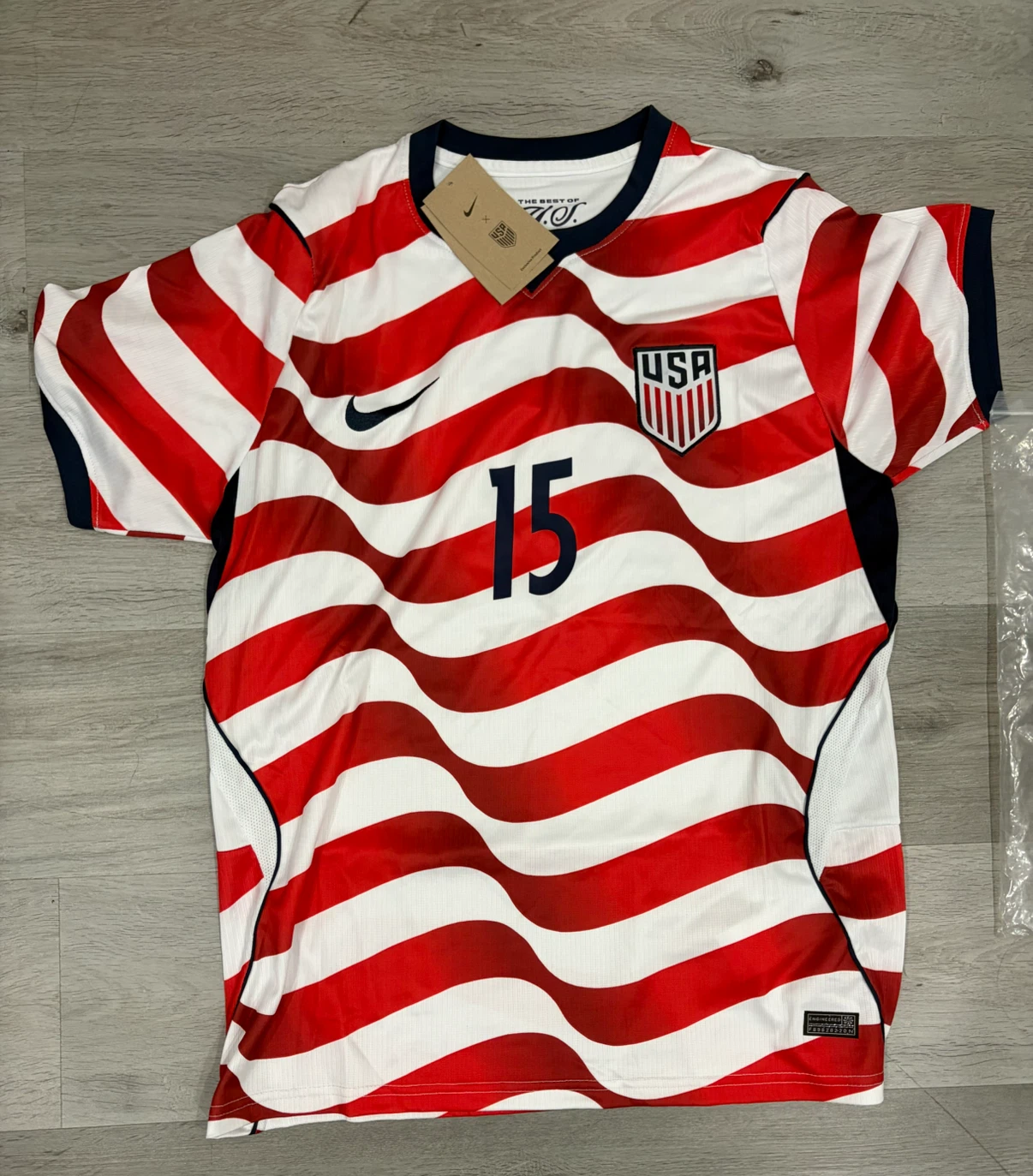 Two Nike National Soccer Jerseys NEW! - photo 2