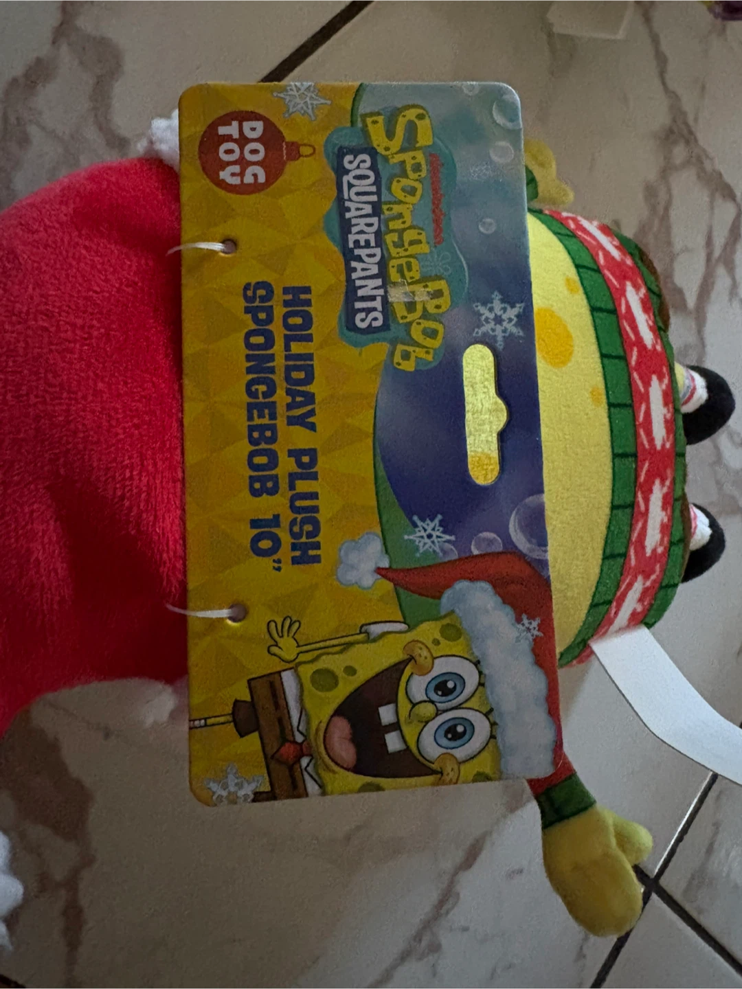 Dog-SpongeBob SquarePants Holiday Plush Toy Bundle - photo 3