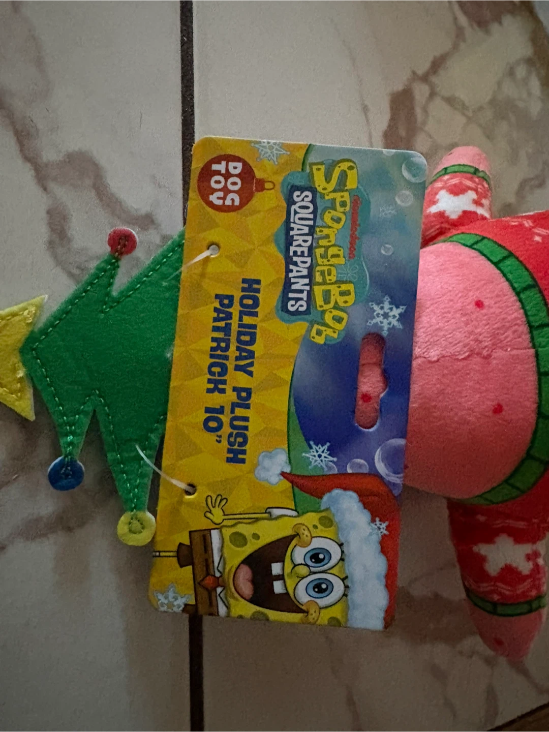 Dog-SpongeBob SquarePants Holiday Plush Toy Bundle - photo 4