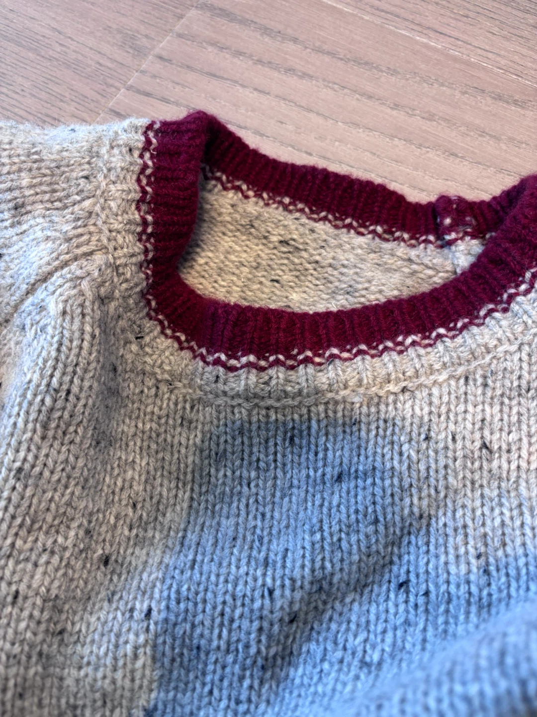 Grey Knit wool Sweater - photo 3