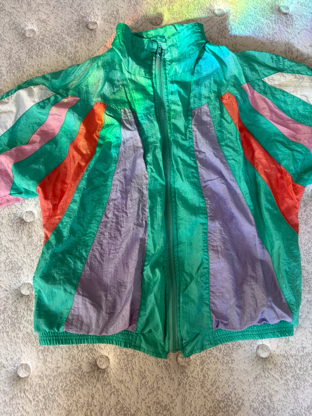 Vintage Multicoloured Windbreaker