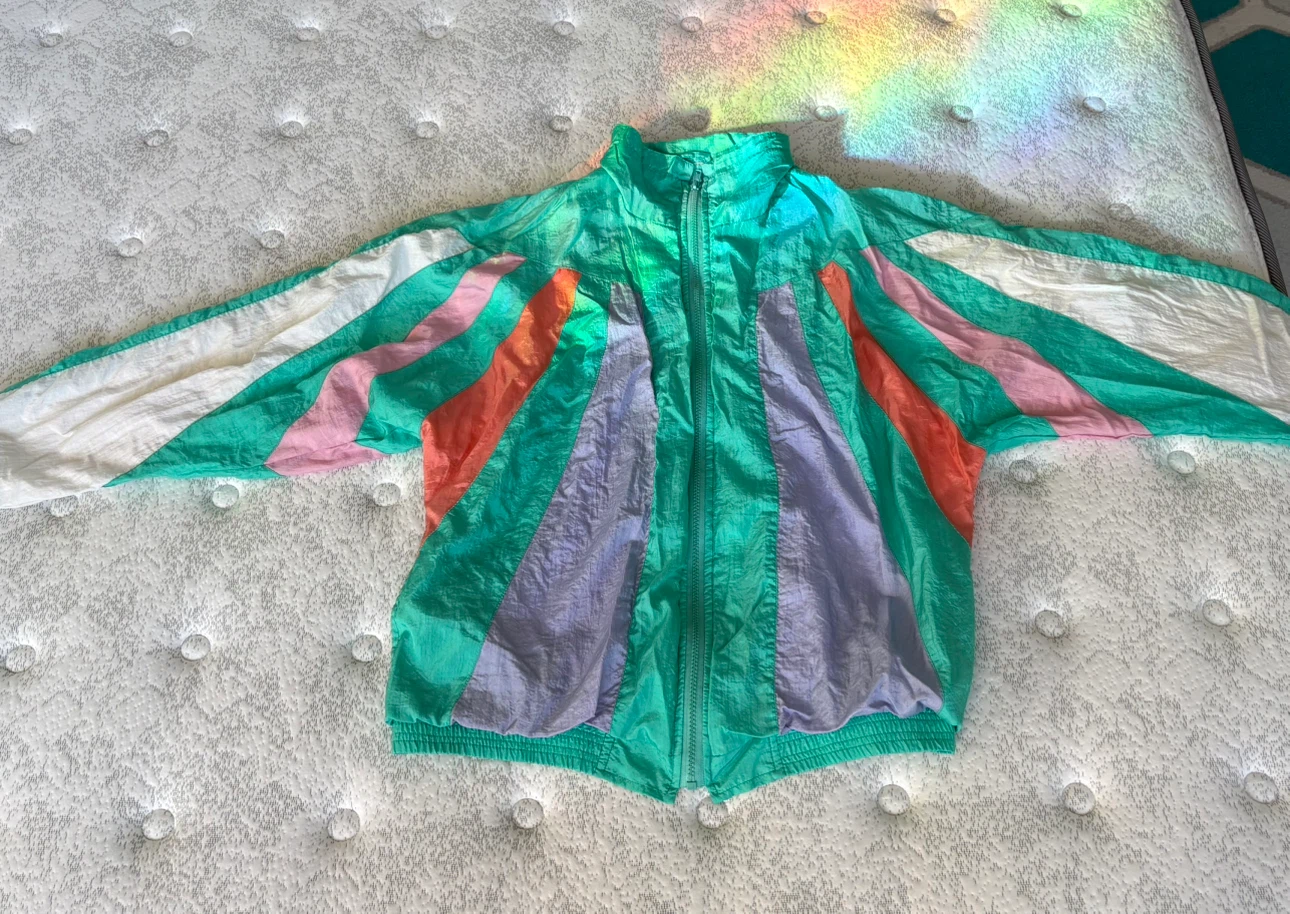 Vintage Multicoloured Windbreaker - photo 2