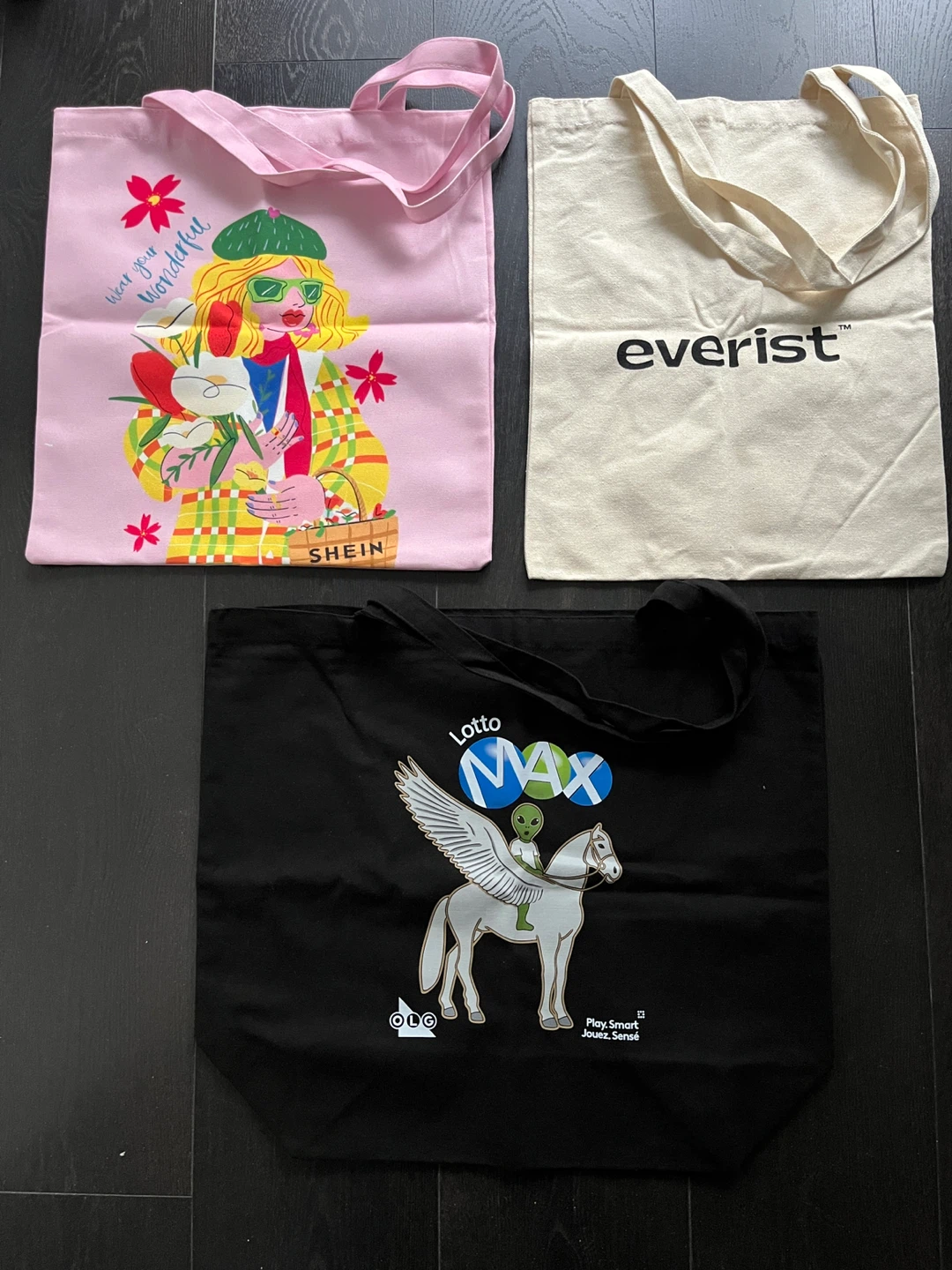 Assorted Tote Bags (NEW, $1) - photo 2