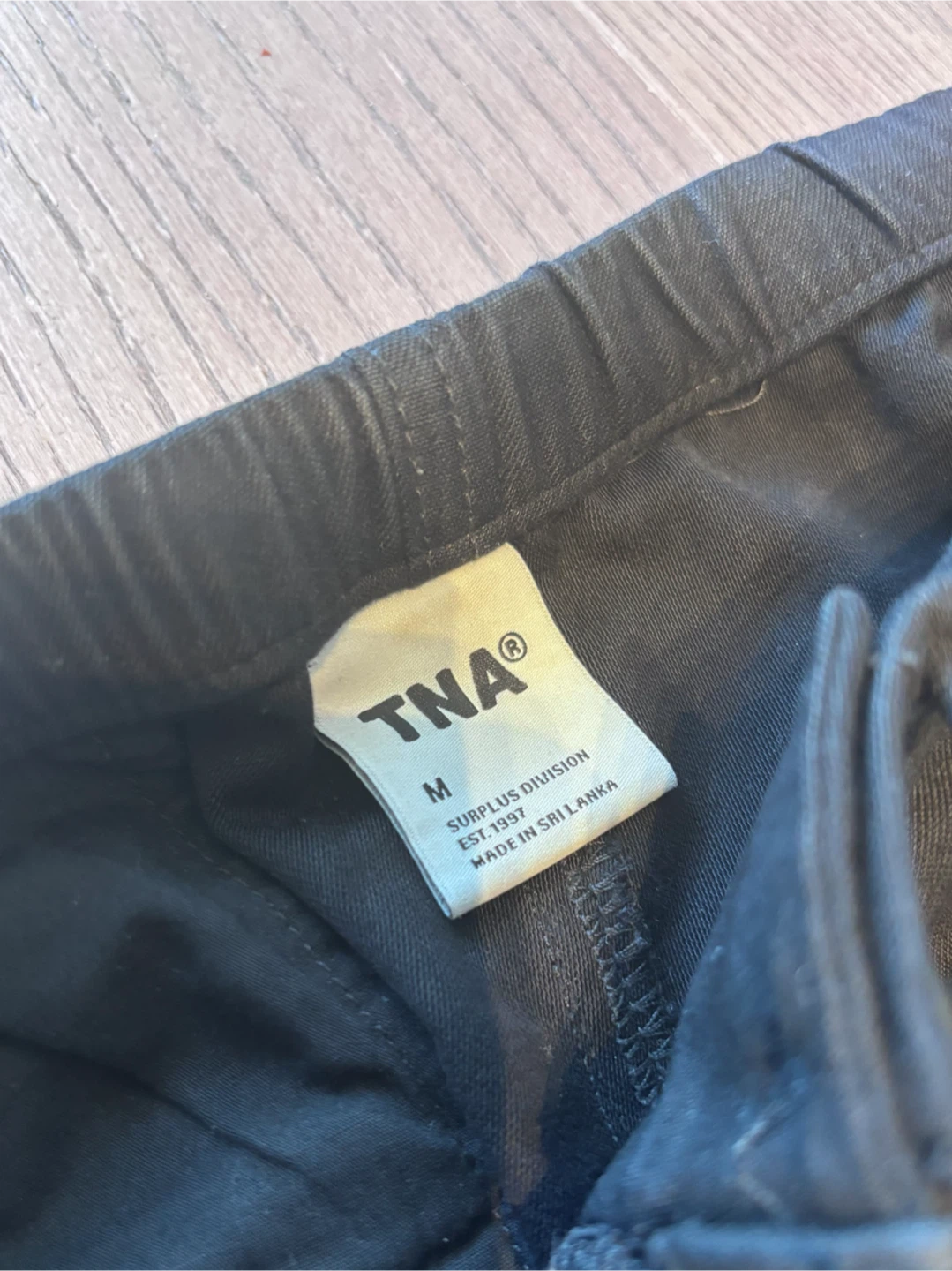 Aritzia TNA women’s Black Cargo, Size M - photo 2