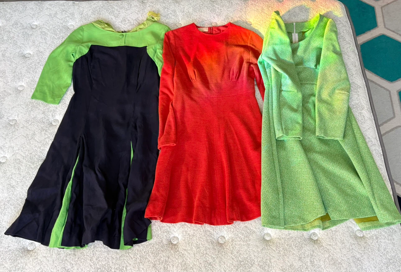 3 Vintage Dresses