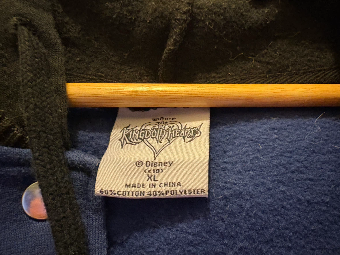 Disney Kingdom Hearts Varsity Hoodie XL - photo 2