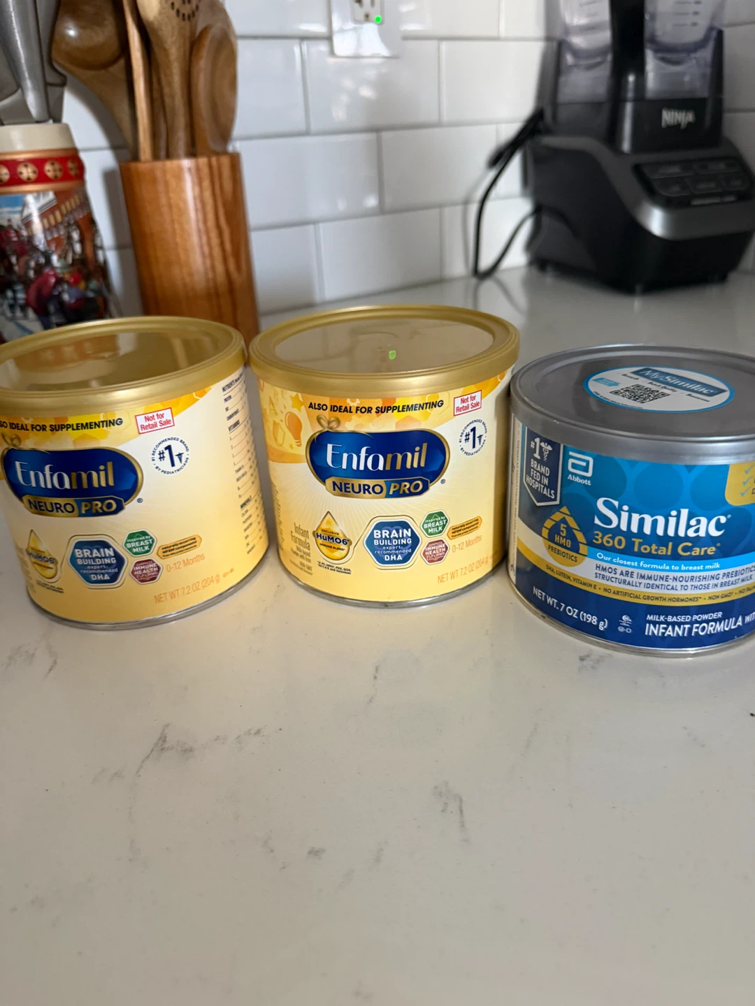 Enfamil and Similac Infant Formula