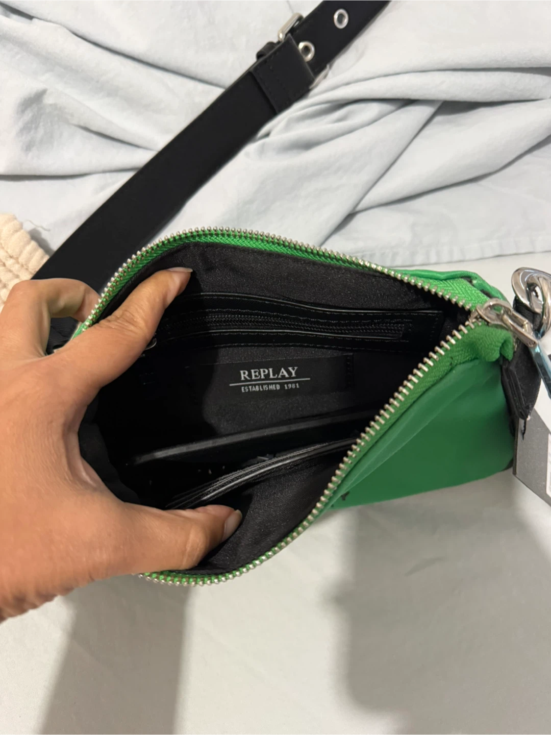 New Replay Green Shoulder Bag - photo 2