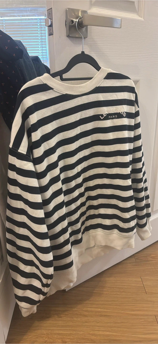 H&M Striped Sweatshirt