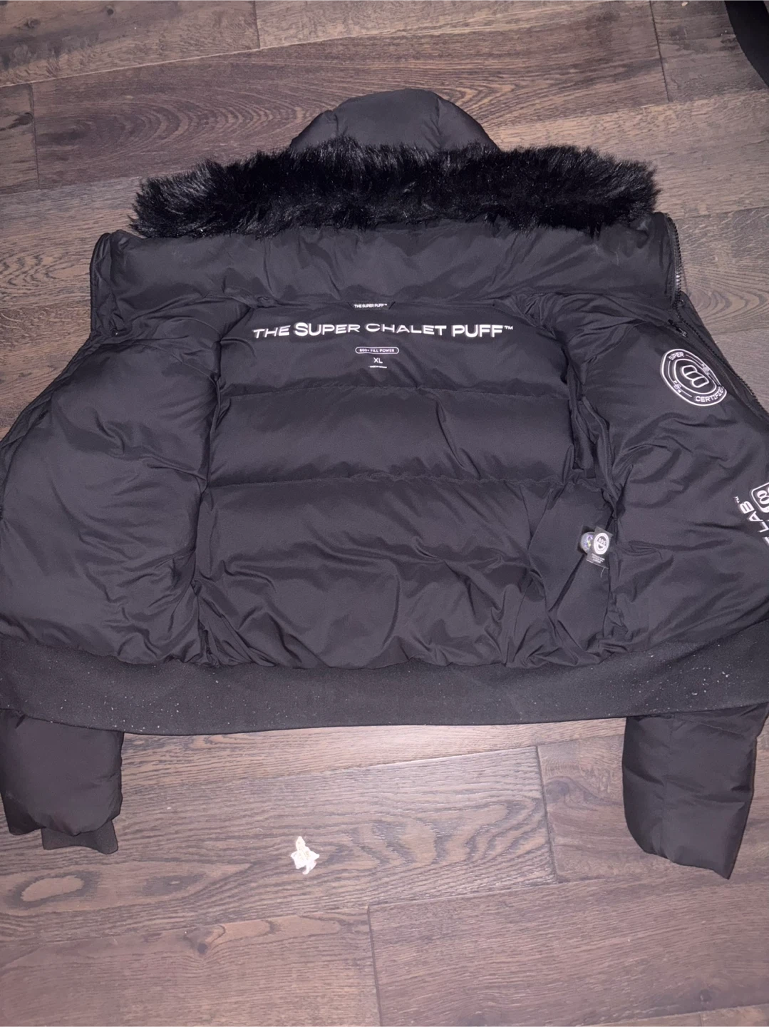 Aritzia The Super Chalet Puff Jacket Black XL - photo 2