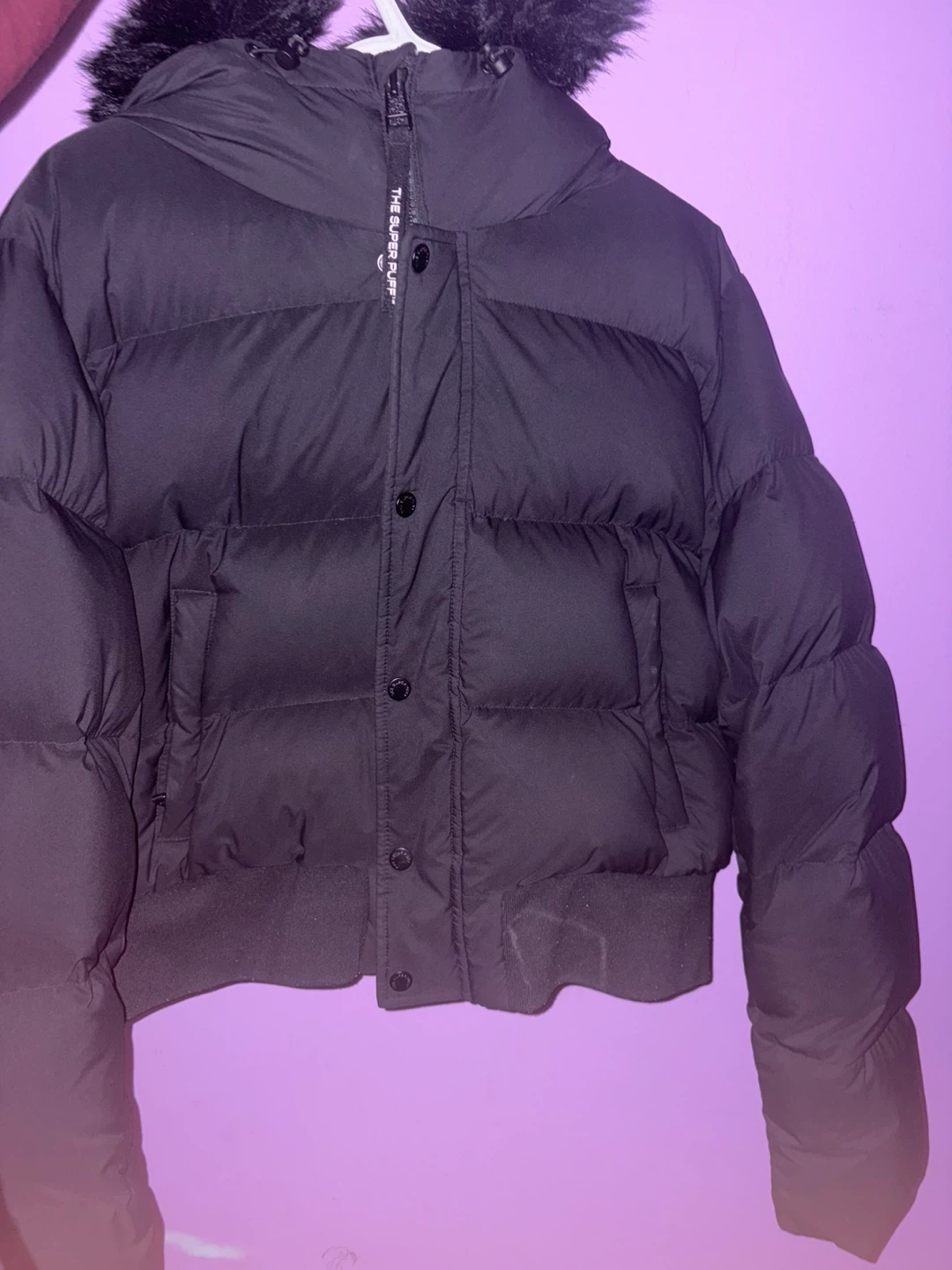 Aritzia The Super Chalet Puff Jacket Black XL - photo 3