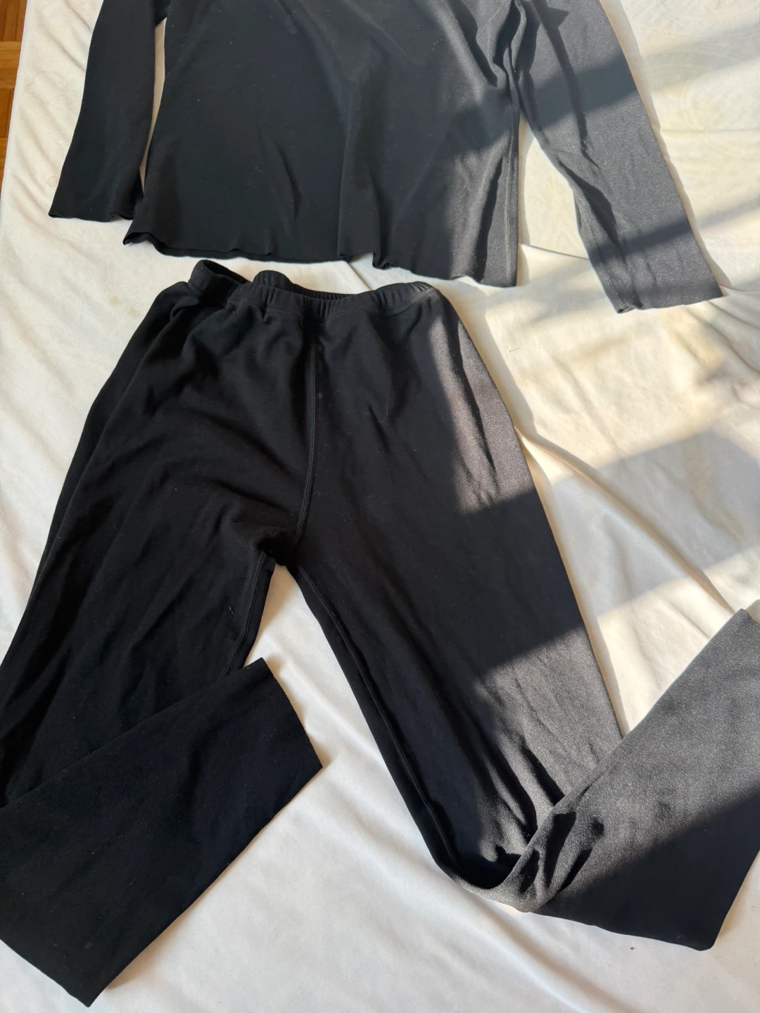 Black Thermal Long Johns Set - photo 2