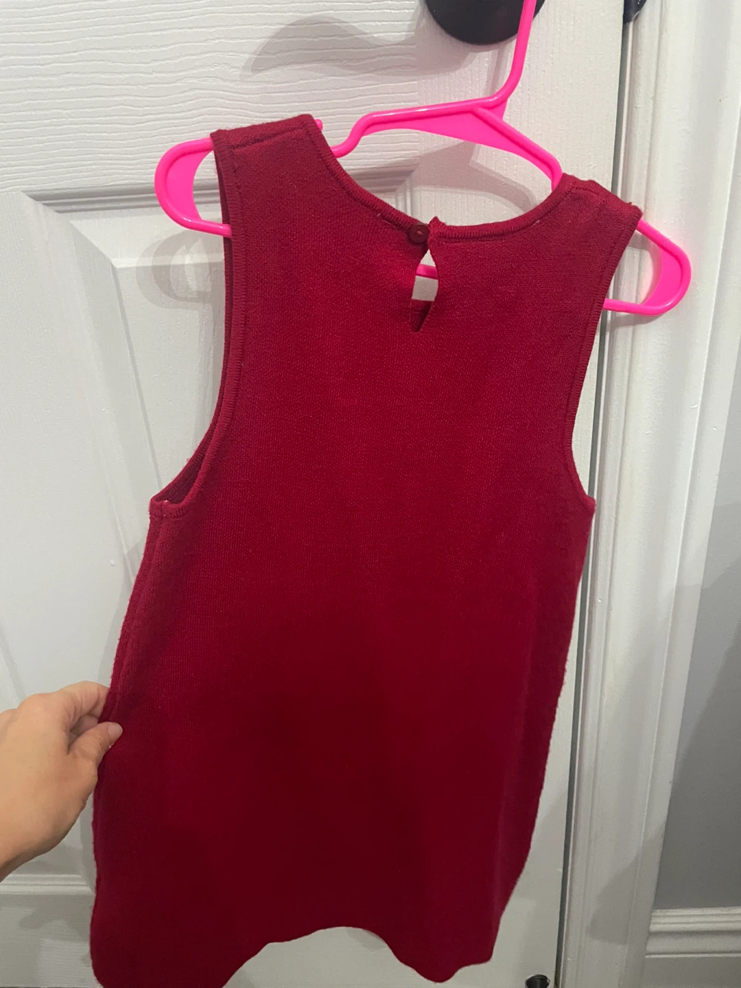 Zara Red Knit Dress - 6 Years
