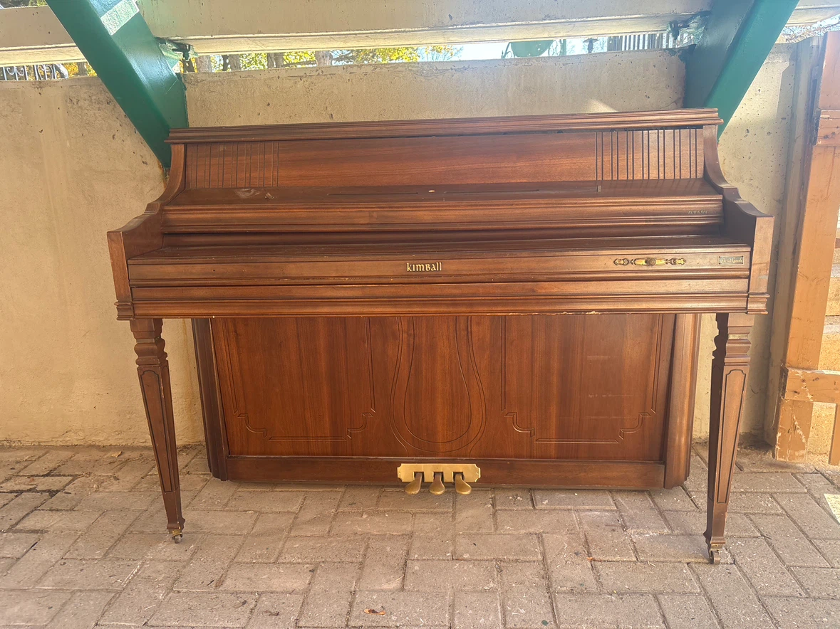 Kimball Artist Console Upright Piano