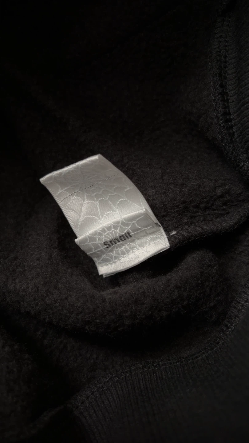 Sp5der I Love Spider Black Hoodie - photo 3
