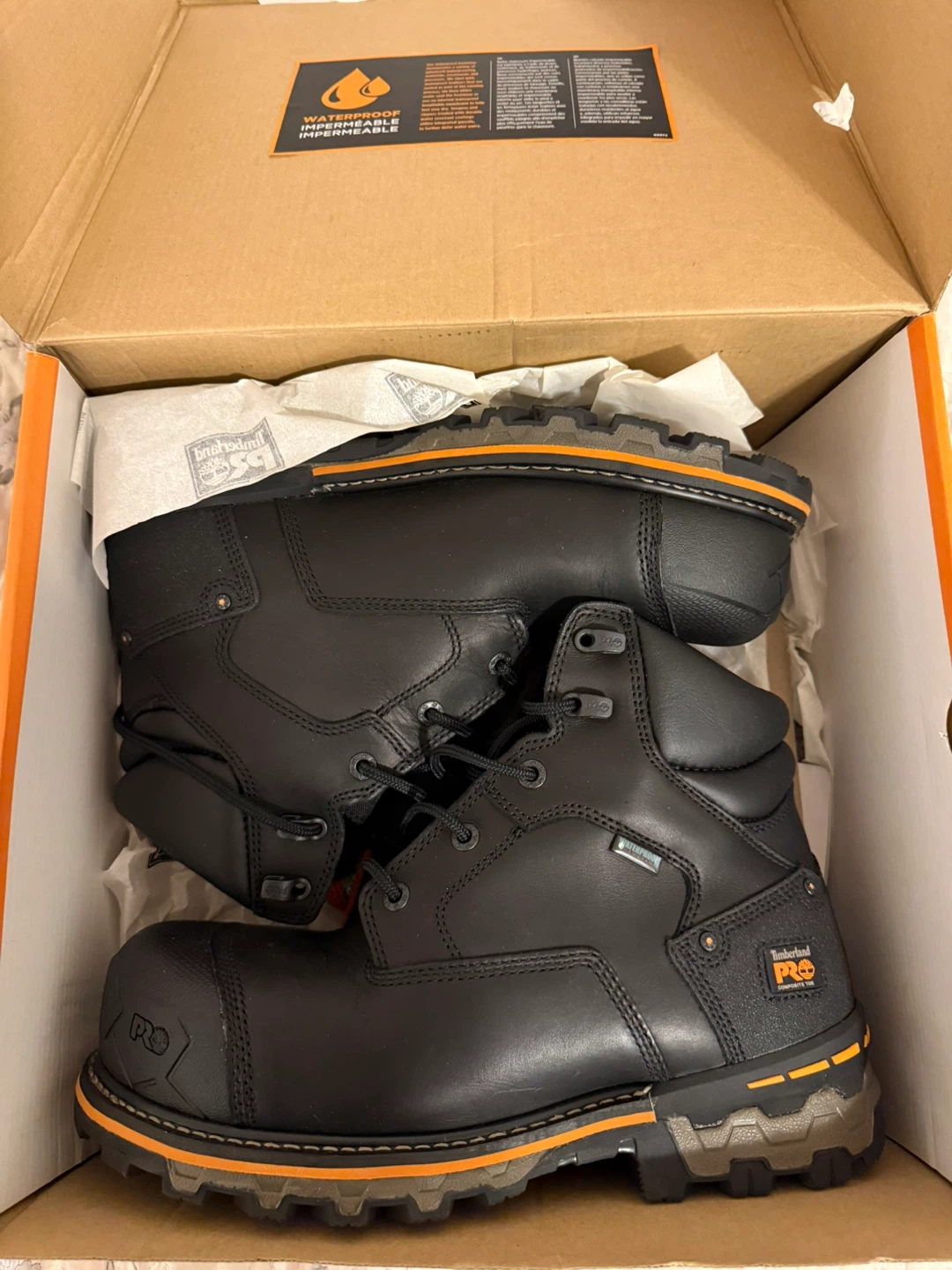 Timberland PRO Boondock Work Boots - Black Size 11