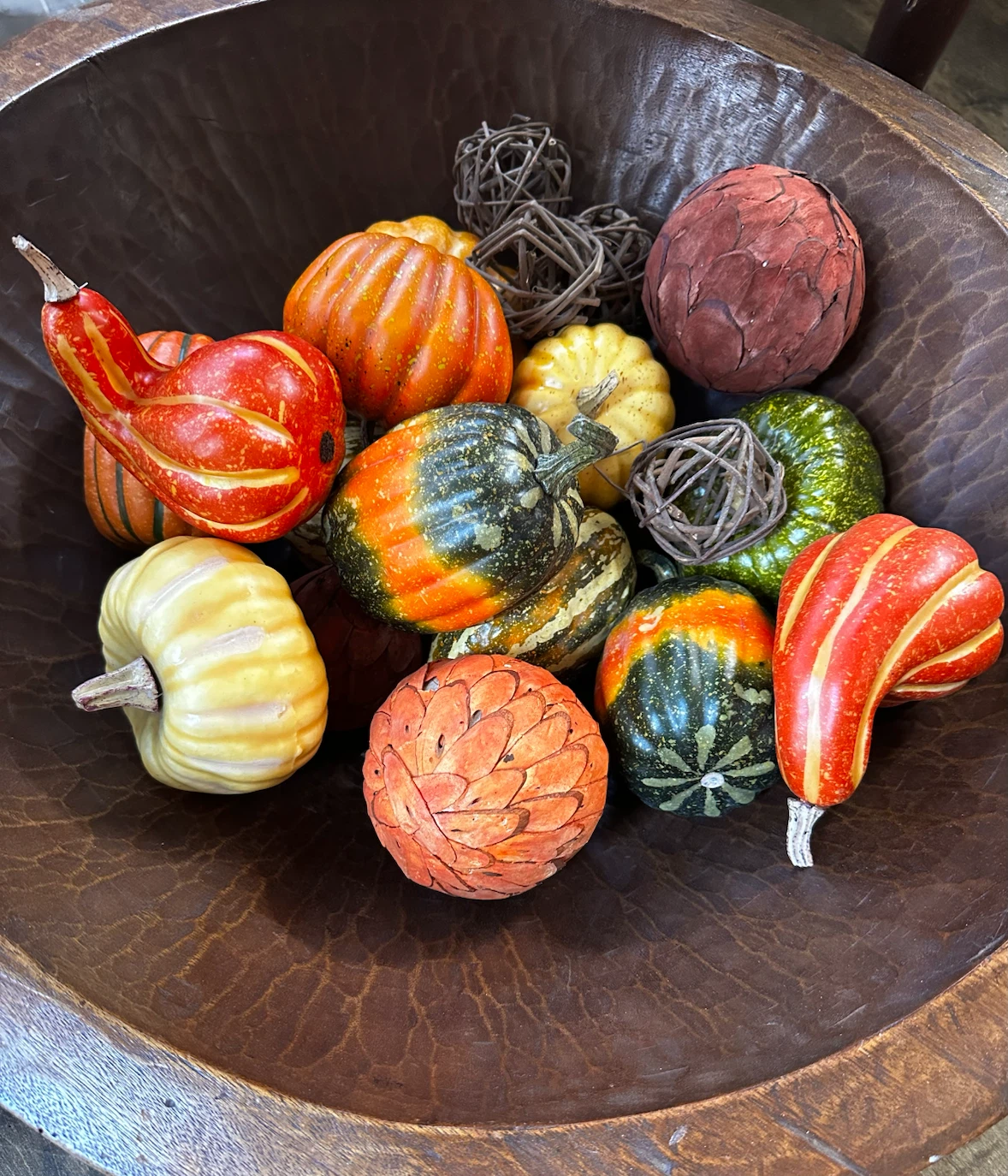 Decorative Autumn Gourds
