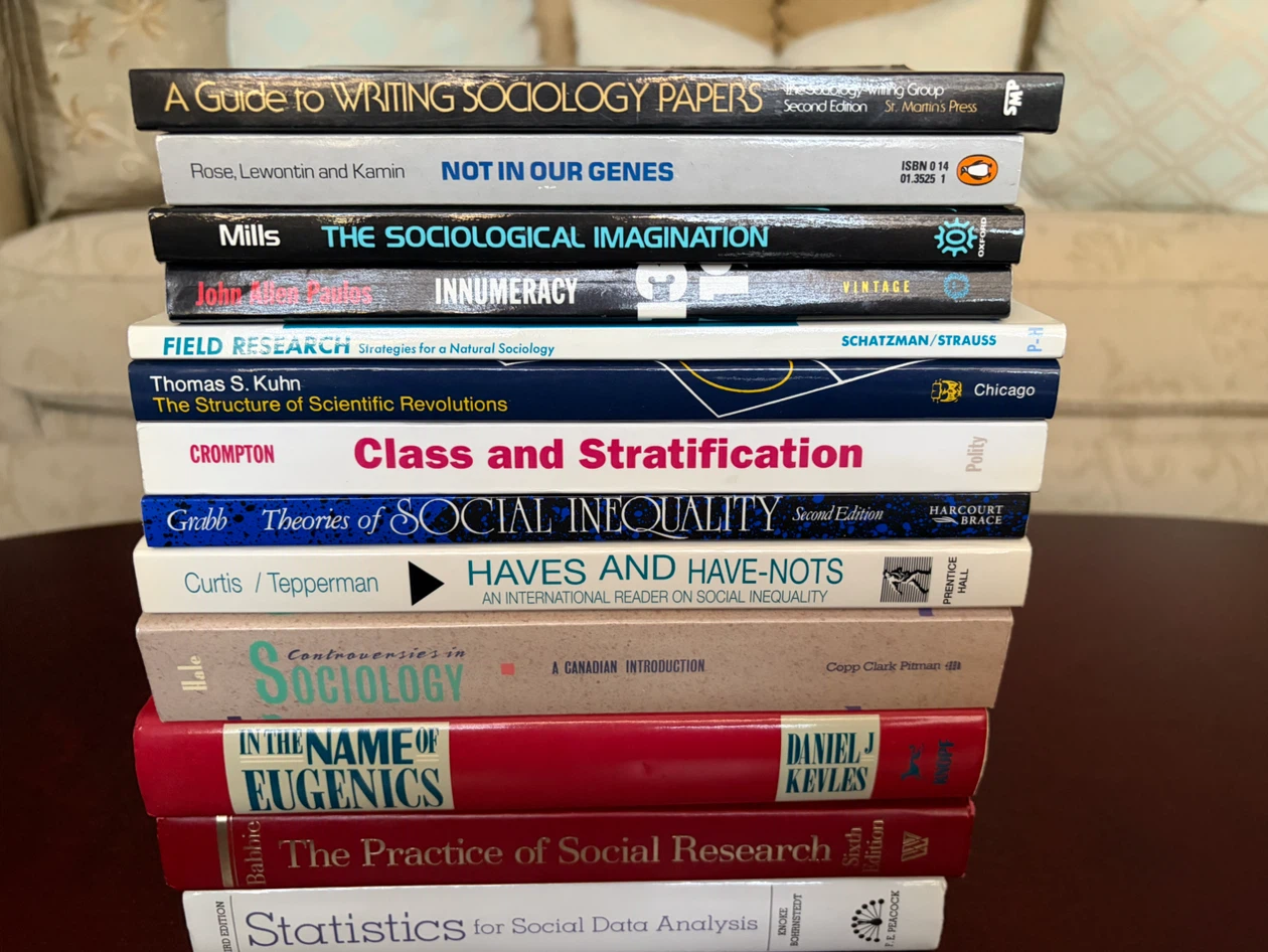 Sociology and Research Methods Textbooks - 13 Book Lot