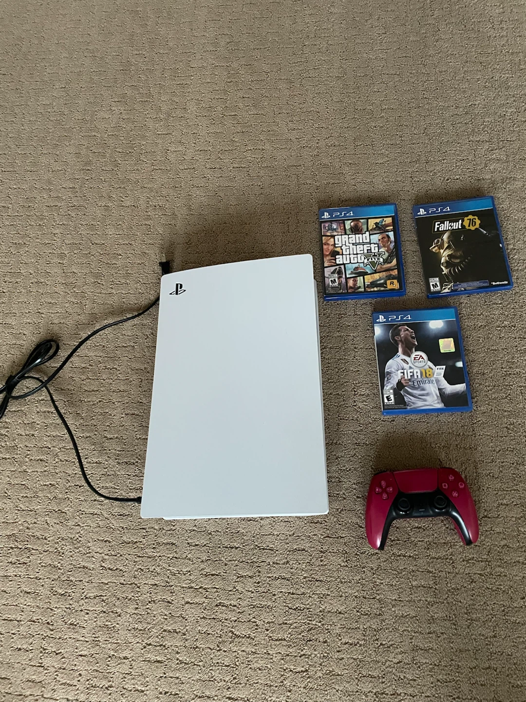 Ps5 disc version condition new
